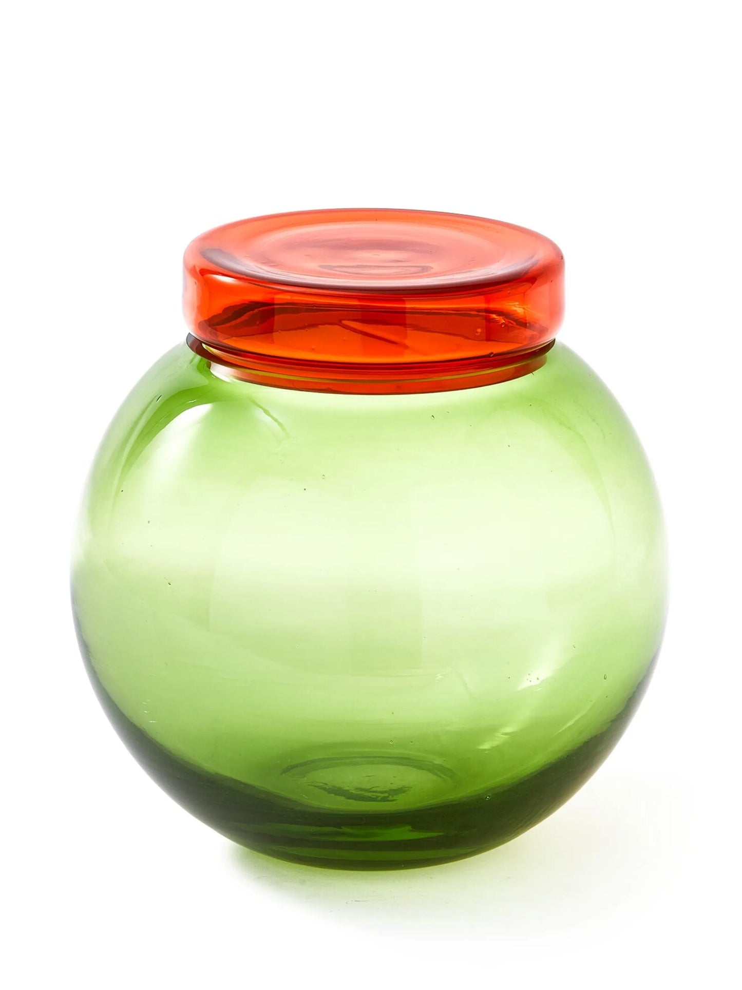 colour-block glass jars (set of four)