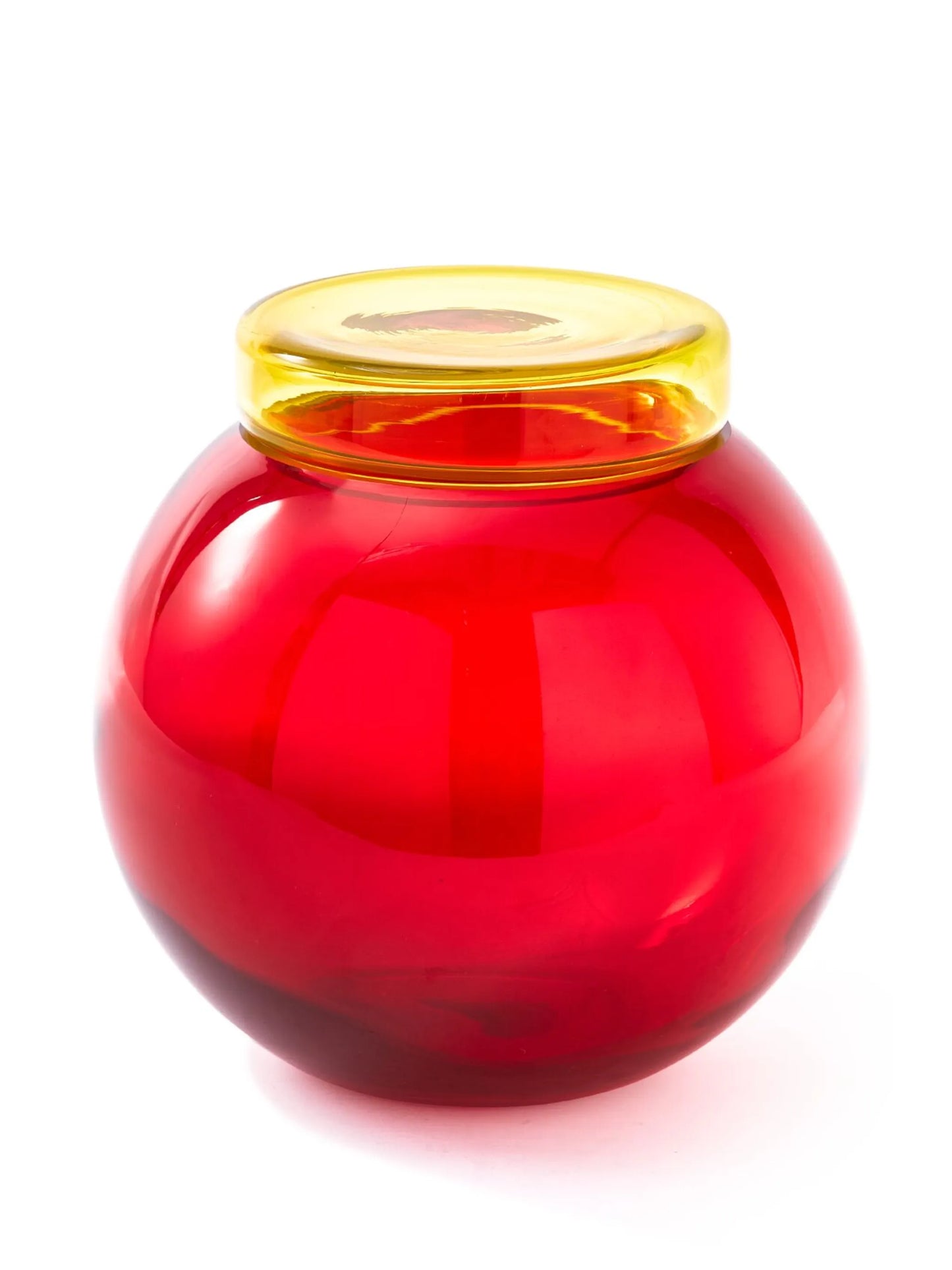 colour-block glass jars (set of four)