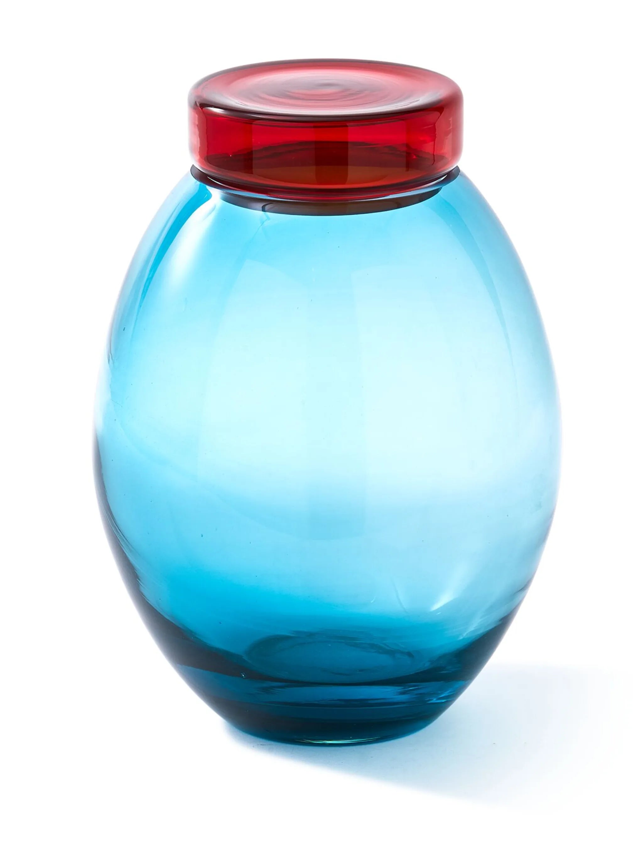 colour-block glass jars (set of four)