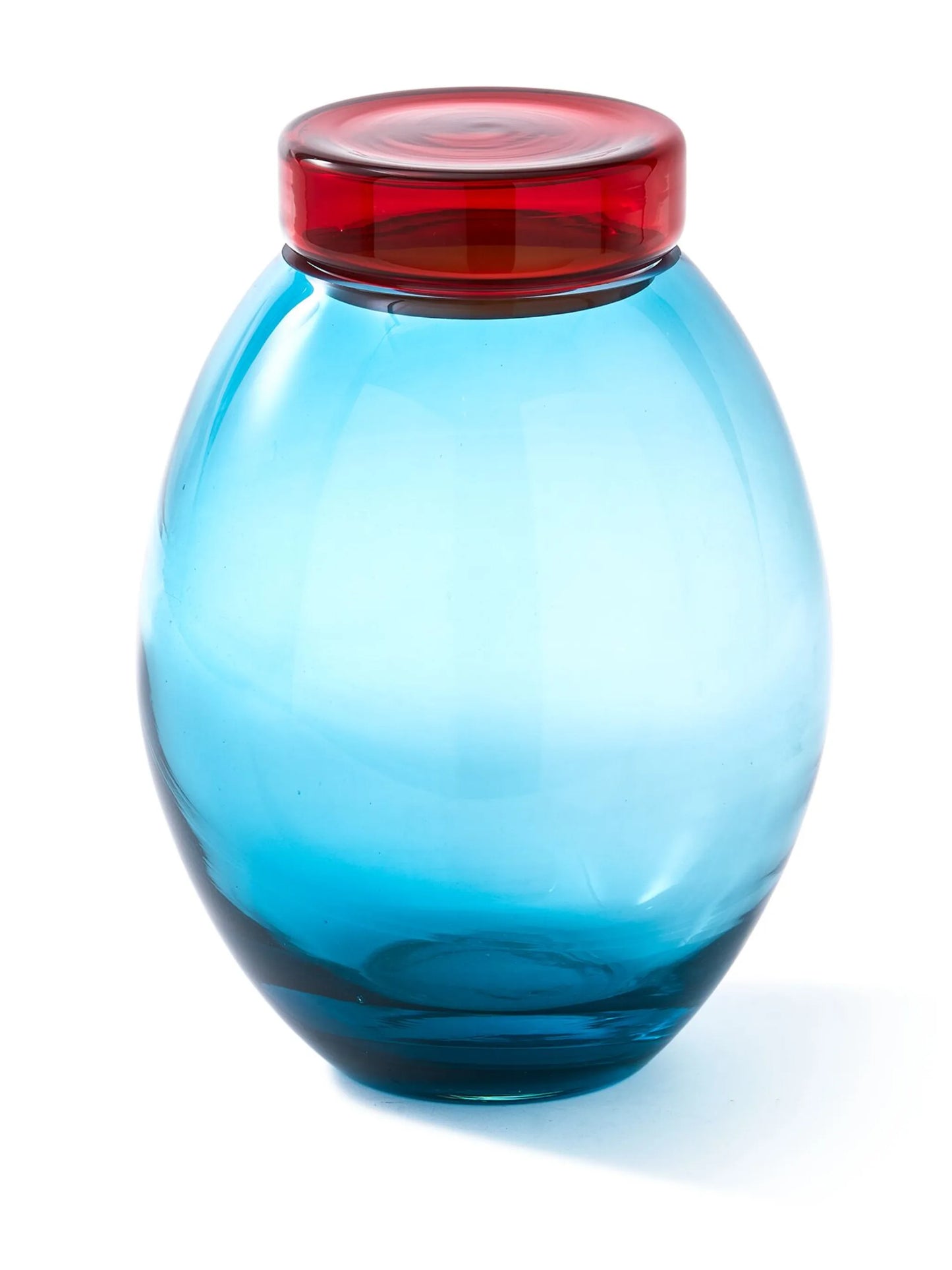 colour-block glass jars (set of four)