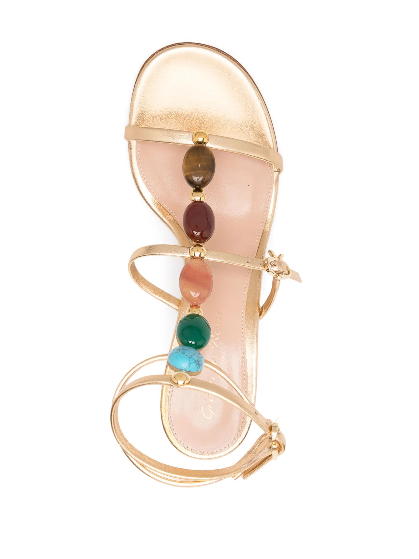 70mm Shanti leather sandals