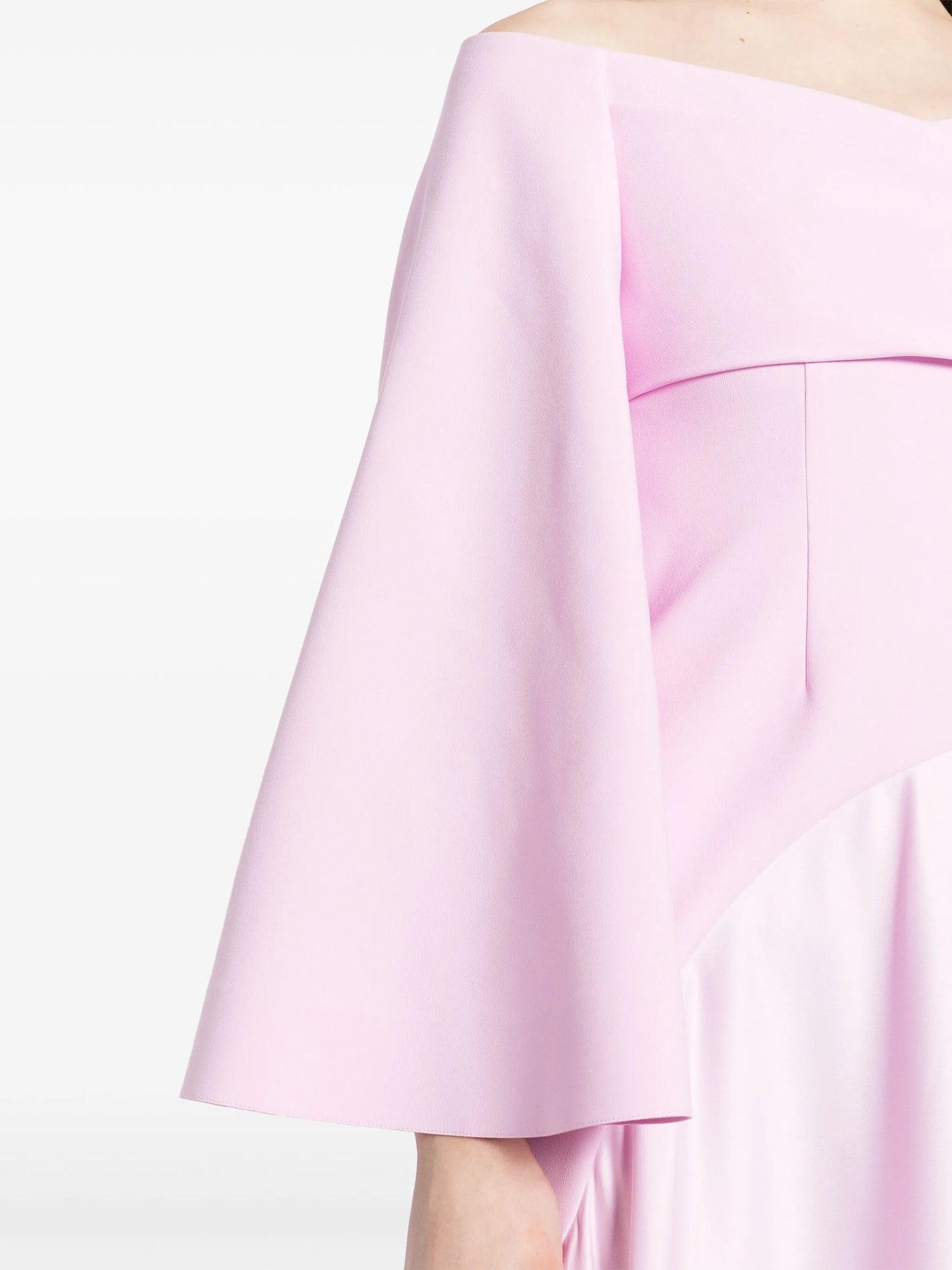 The Rina off-shoulder gown