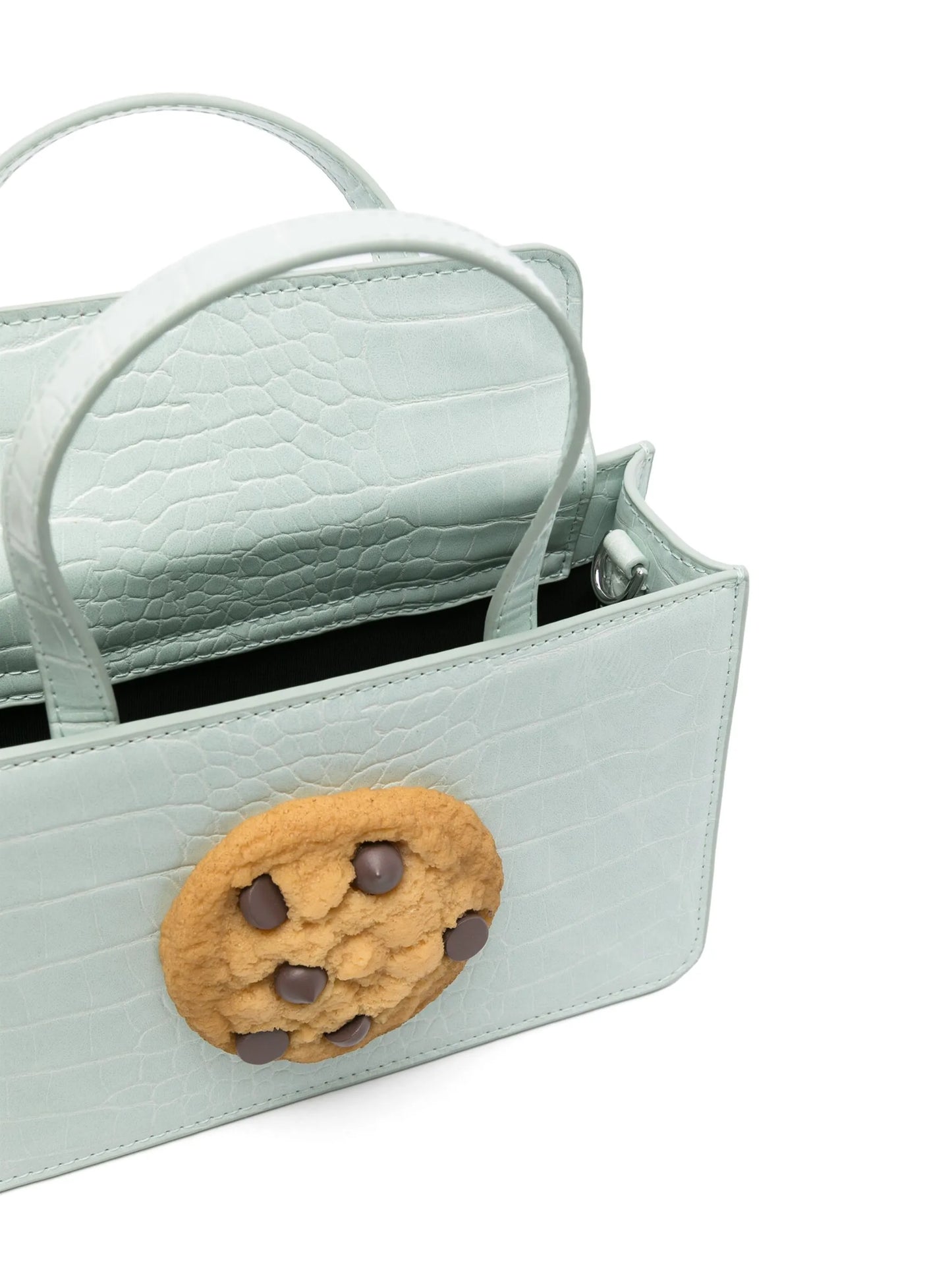 small Cookie snakeskin-effect tote bag