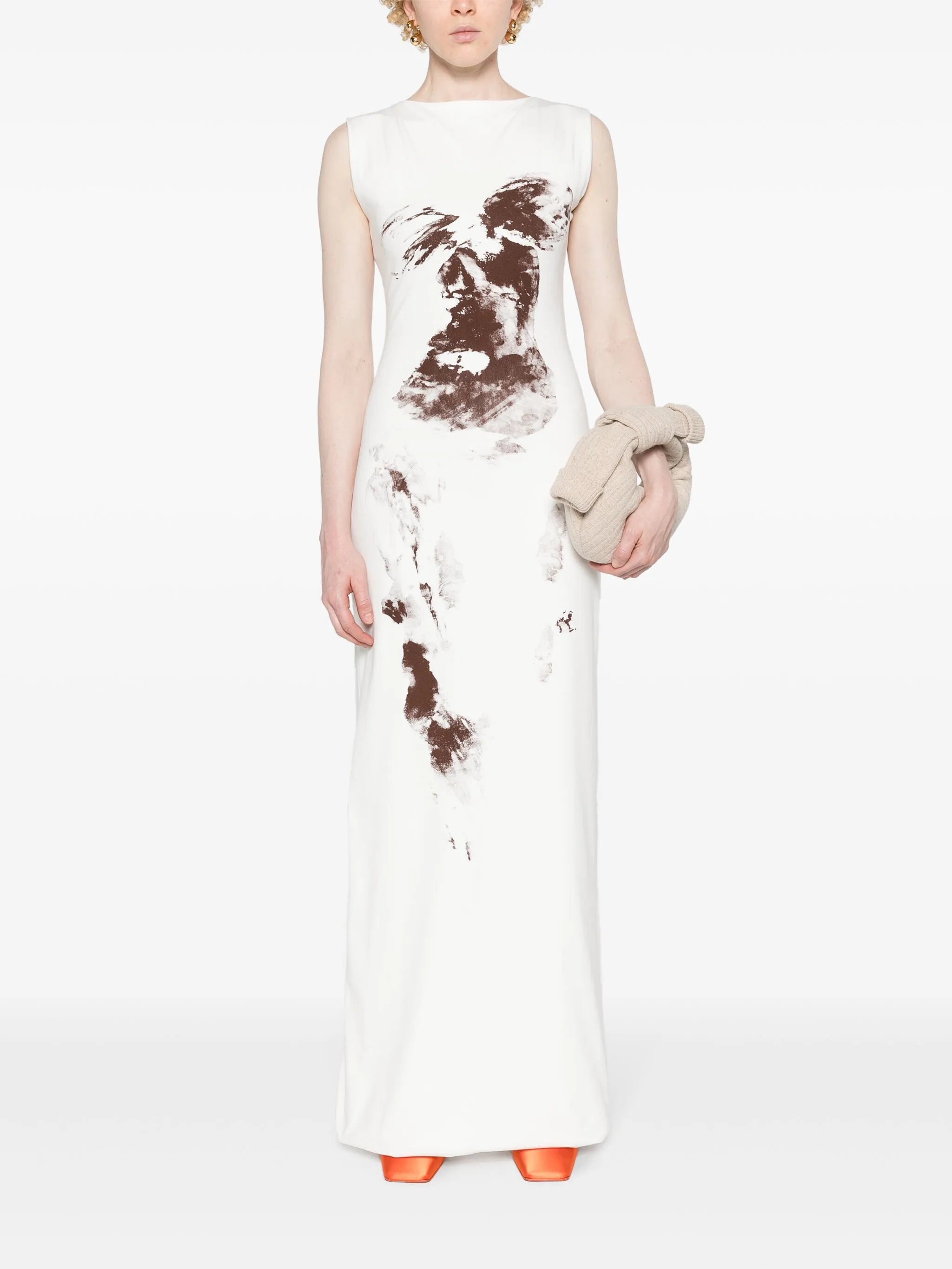 Temple sleeveless maxi dress