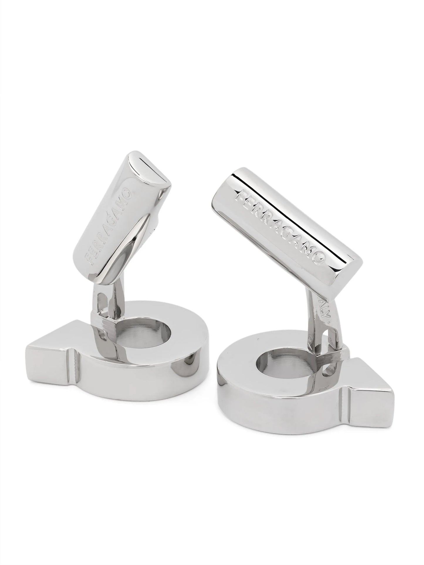 Gancini polished cufflinks