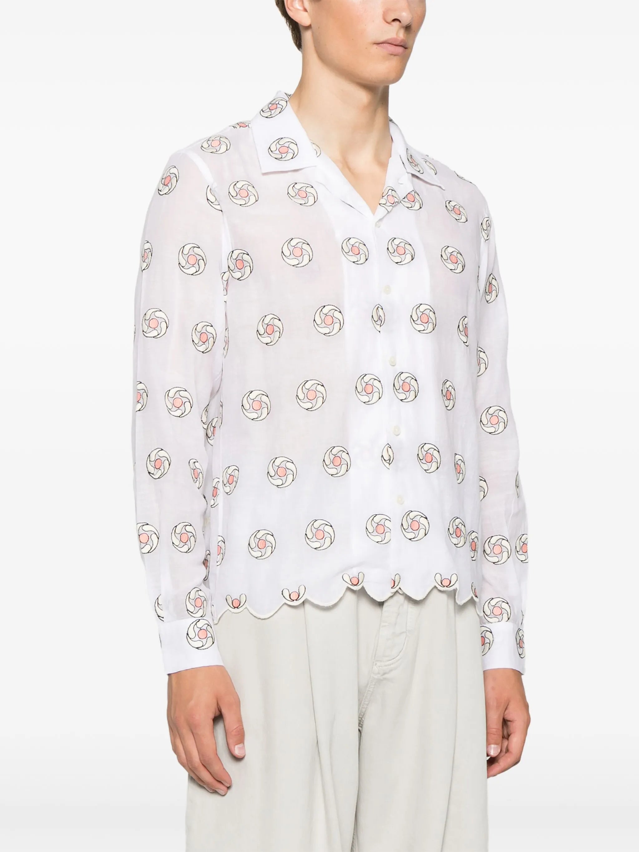 Floral Aperture shirt