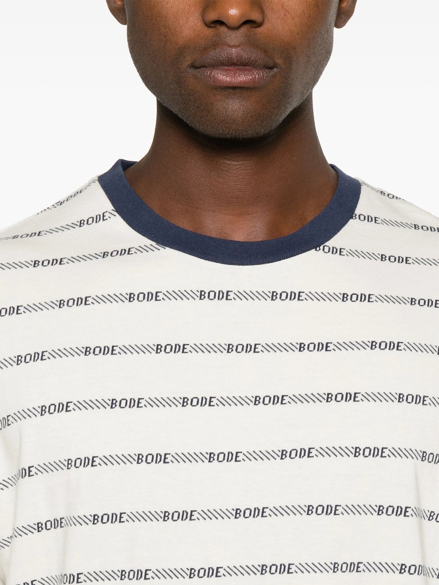 Rec-jacquard T-shirt