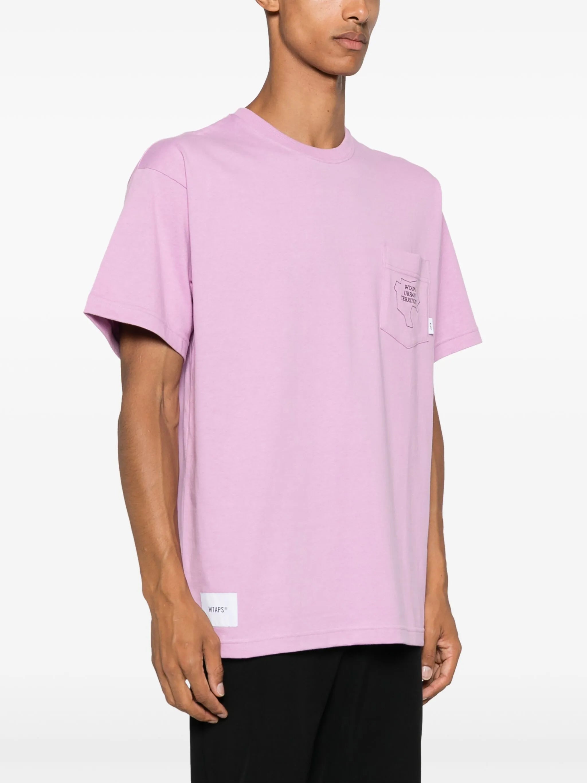 embroidered-logo T-shirt