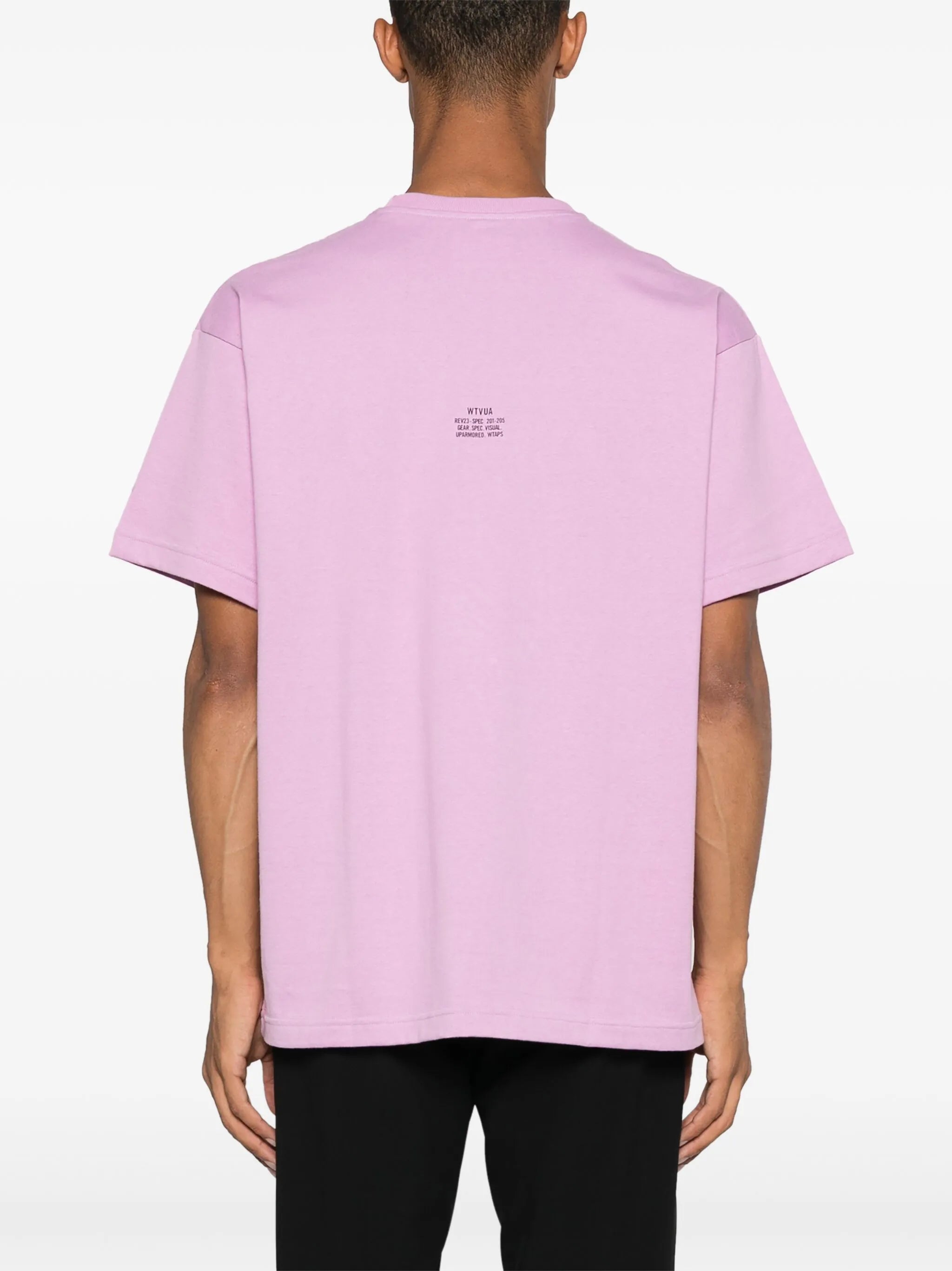 embroidered-logo T-shirt