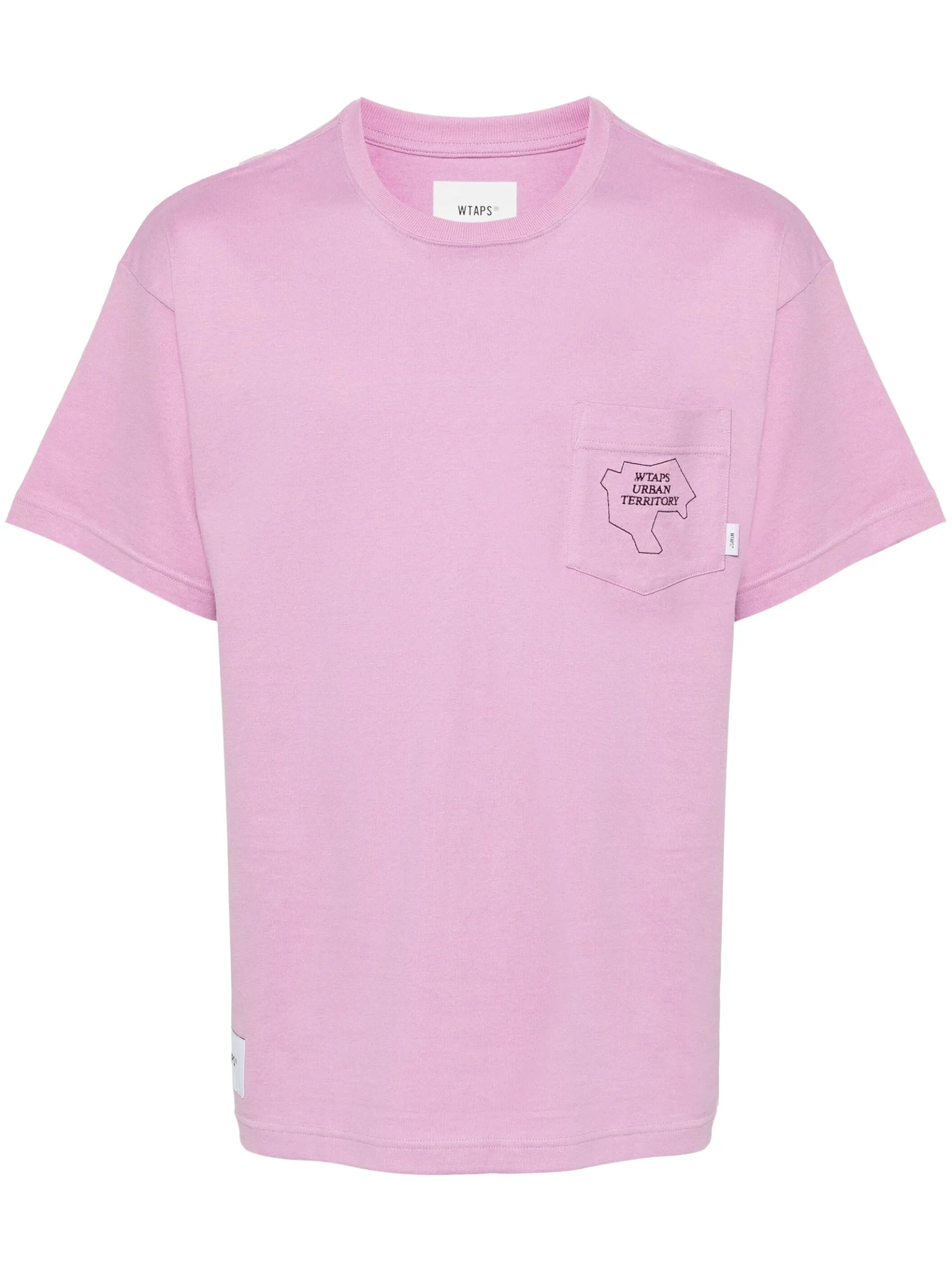 embroidered-logo T-shirt