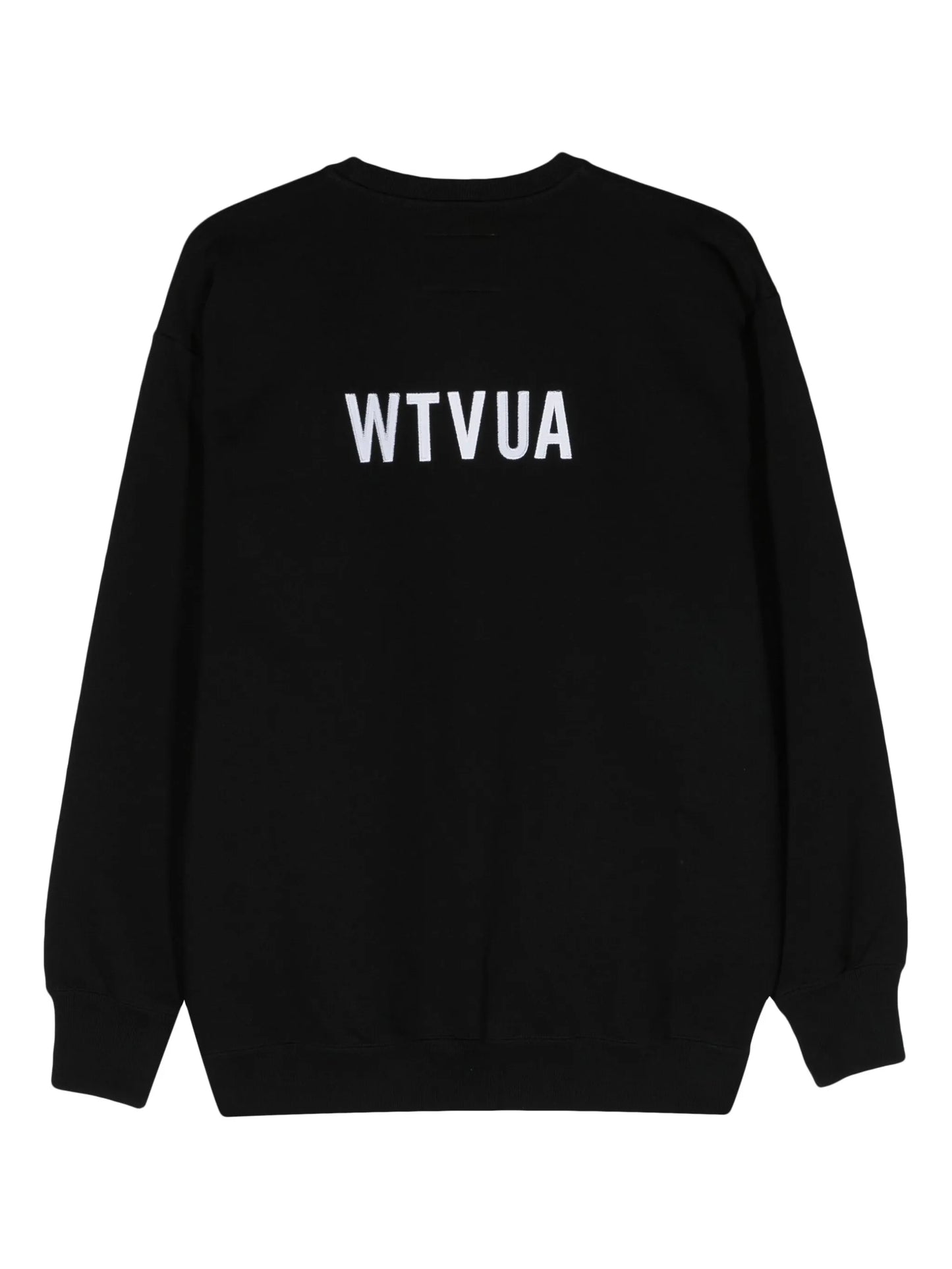 logo-embroidered cotton sweatshirt