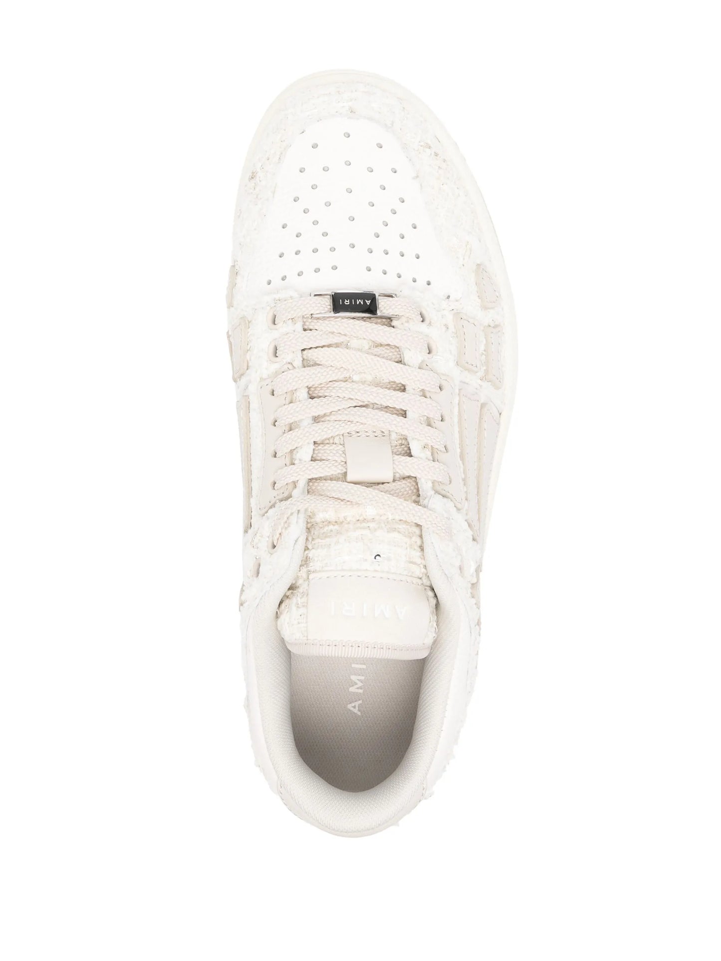 Cruise tweed leather sneakers