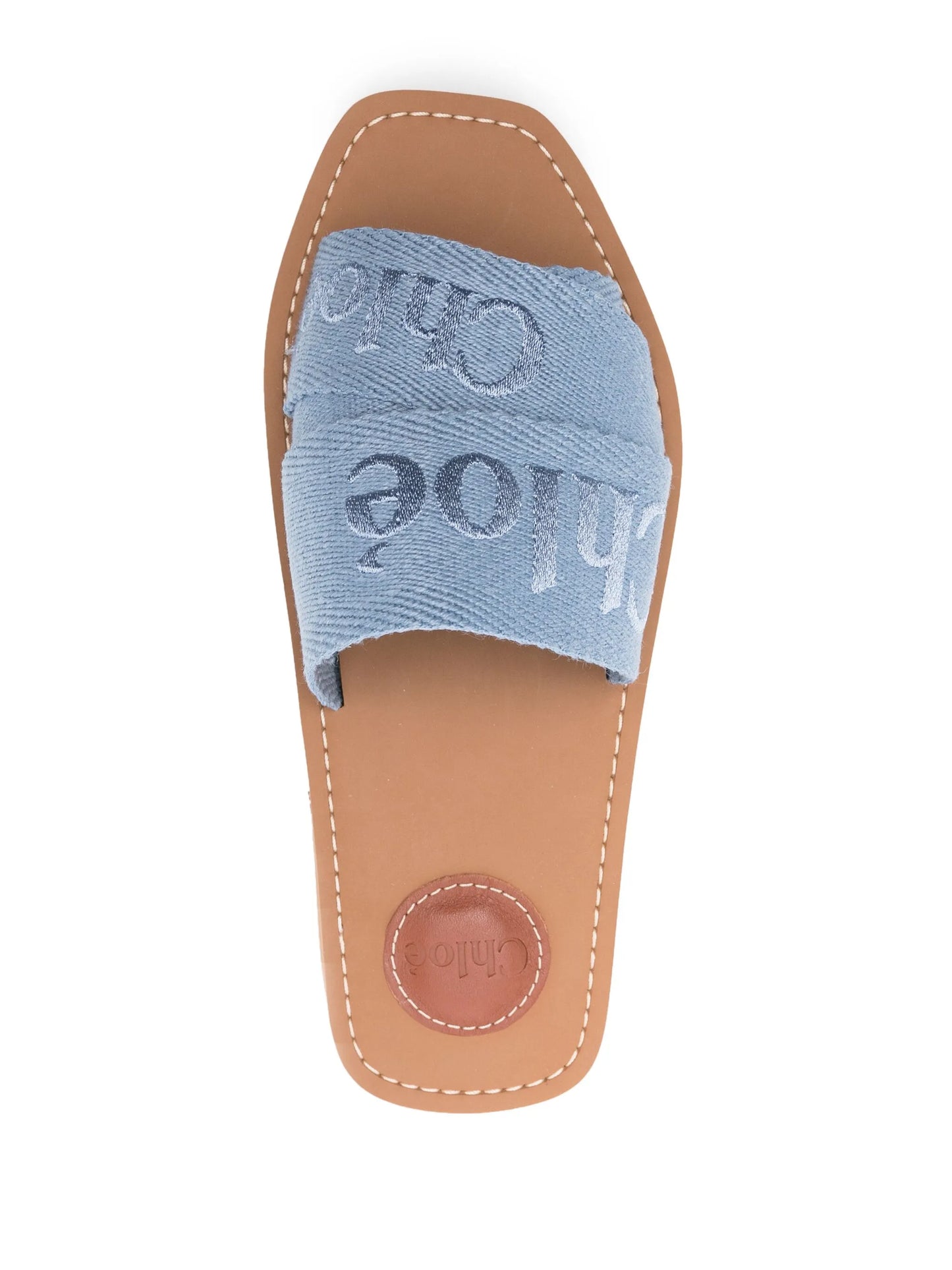 Woody logo-embroidered sandals