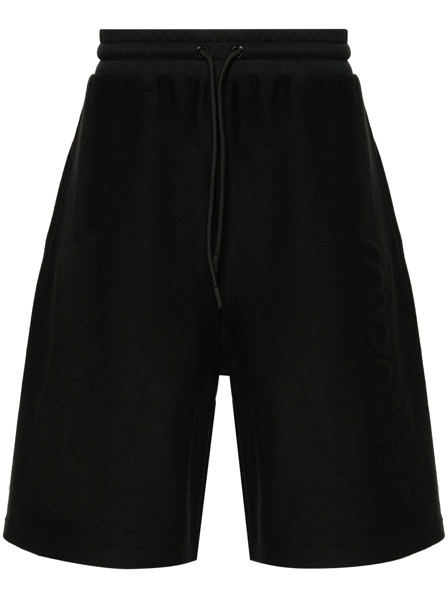 logo-embossed track shorts