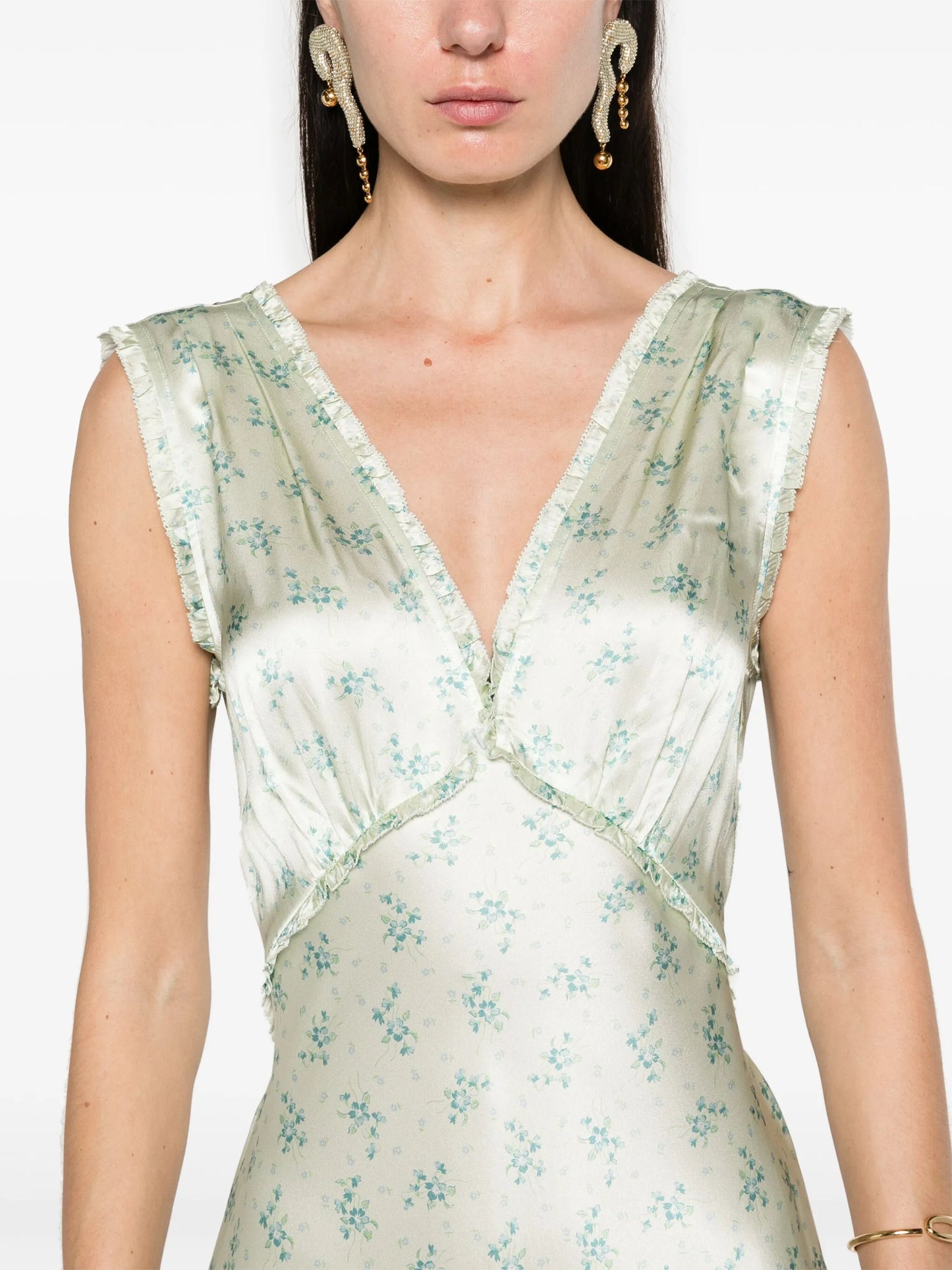 Tahlia silk maxi dress