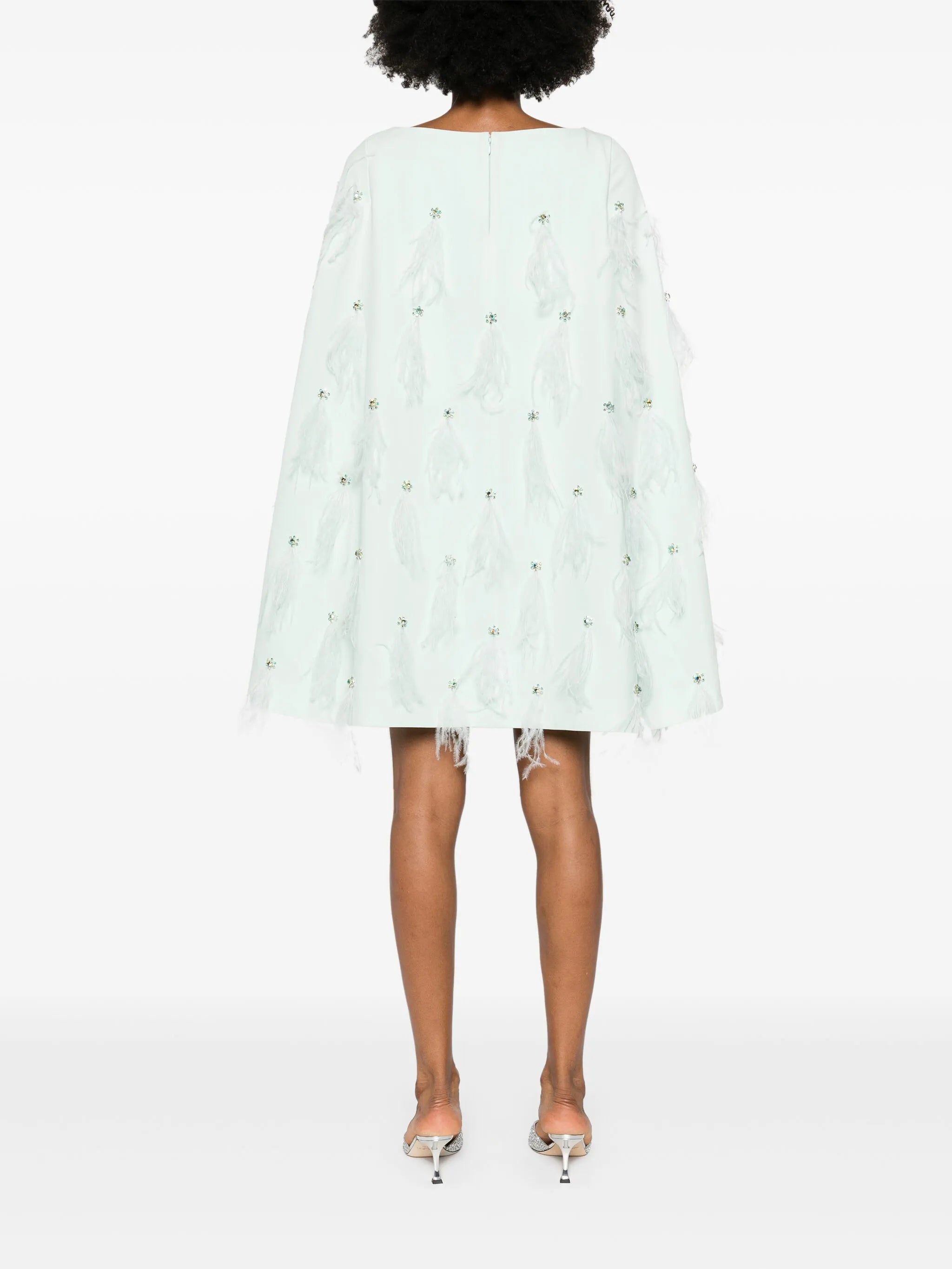 Kaley crepe mini dress