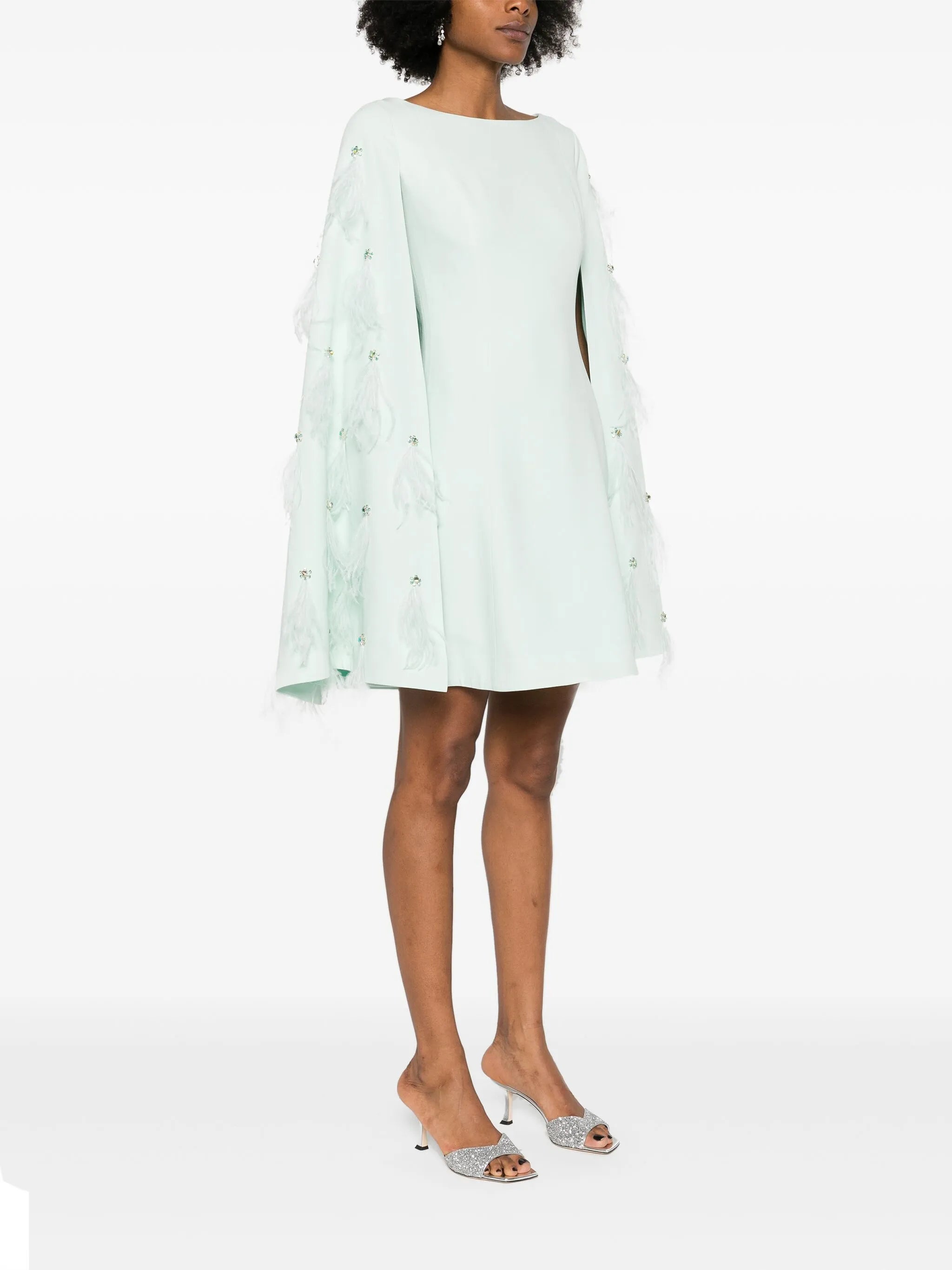 Kaley crepe mini dress