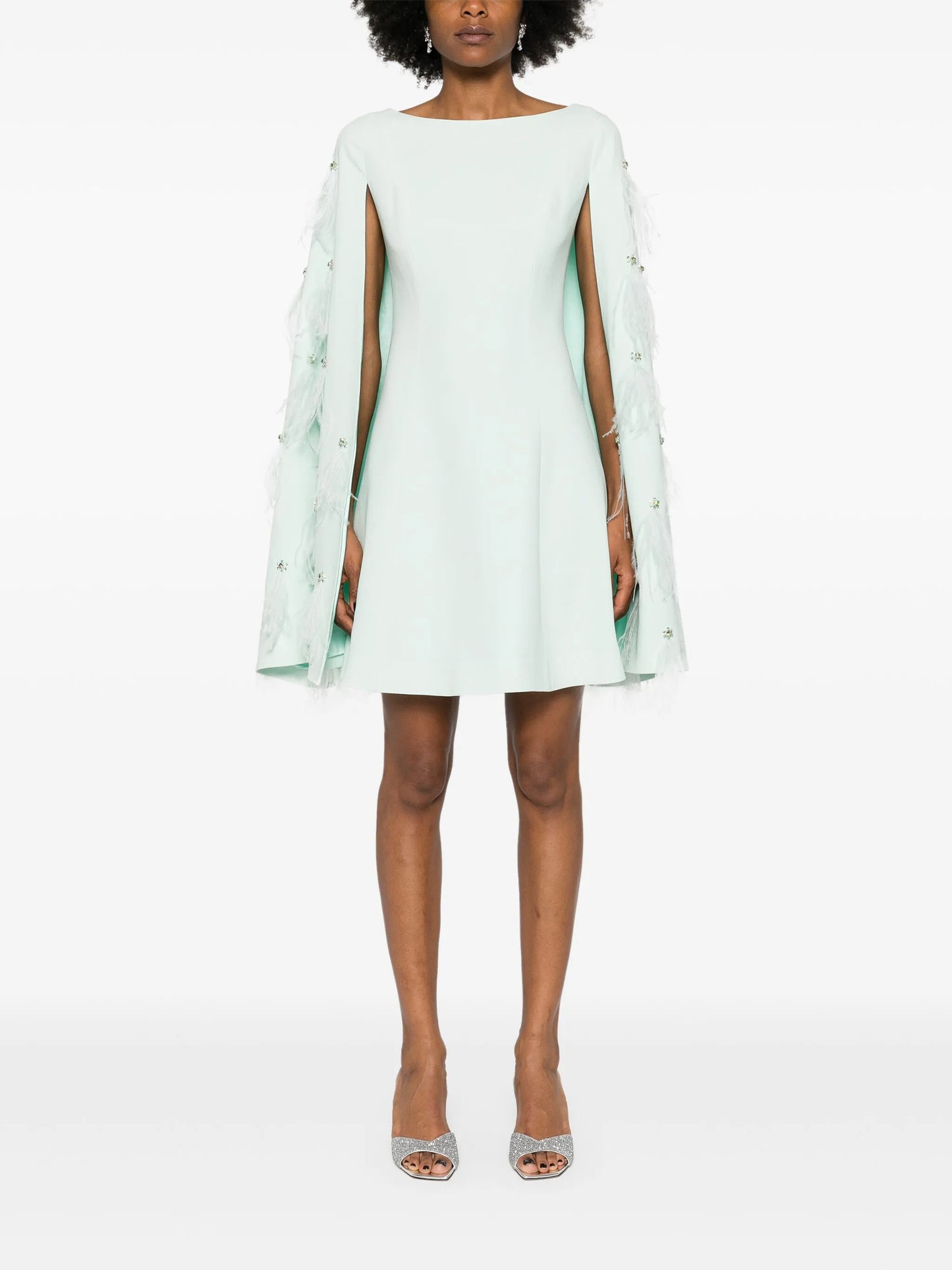 Kaley crepe mini dress