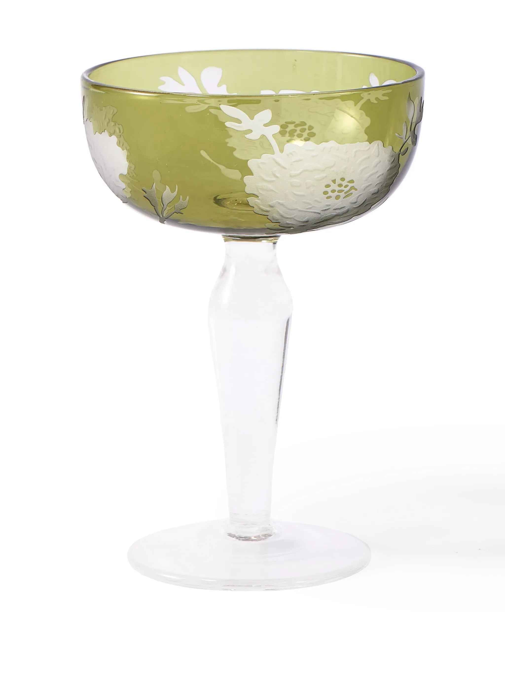 Peony Coupe glasses (set of six)