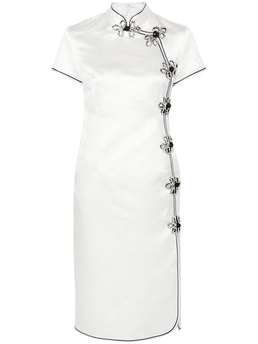 Manon silk midi dress