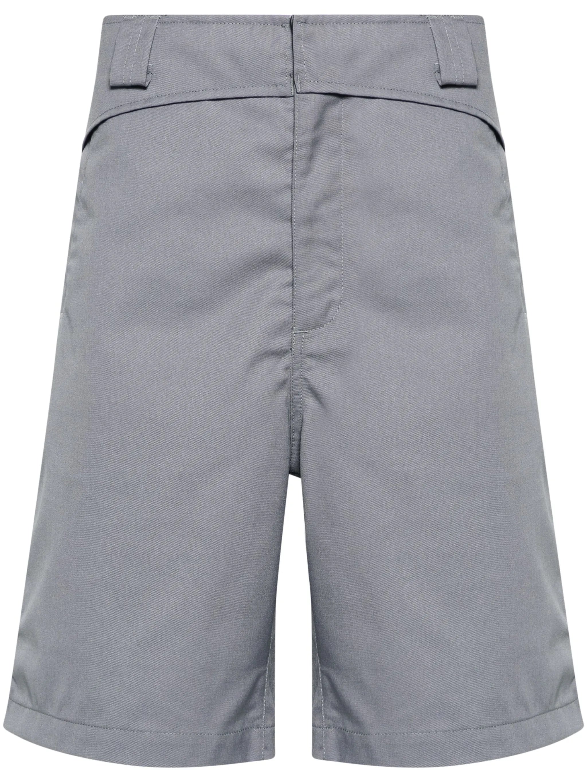 Folded Belt bermuda shorts
