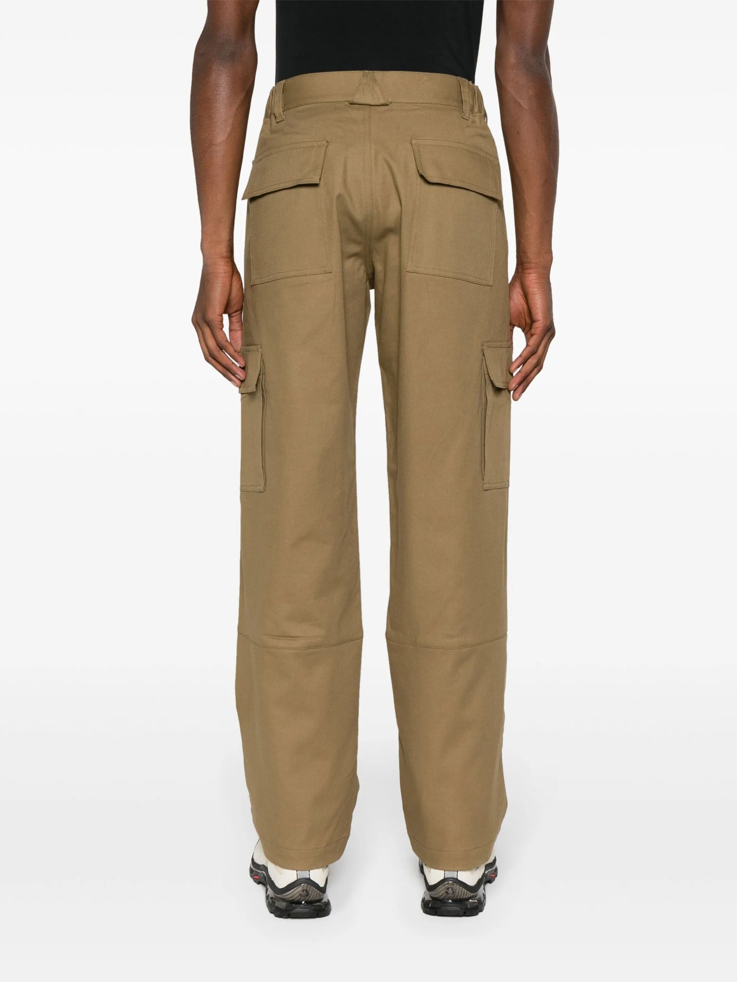 Shank Structured straight-leg trousers