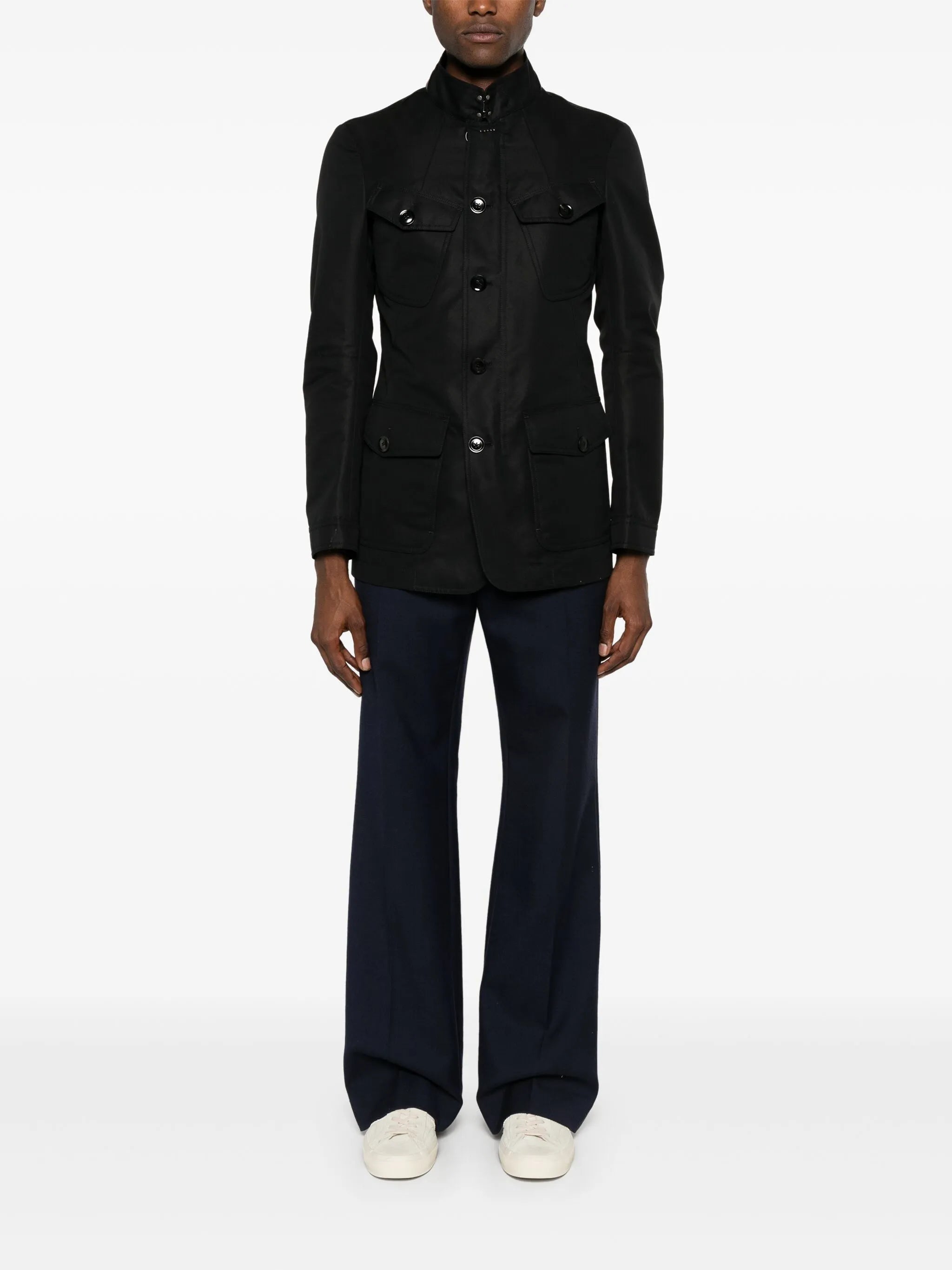 Compact military jacket