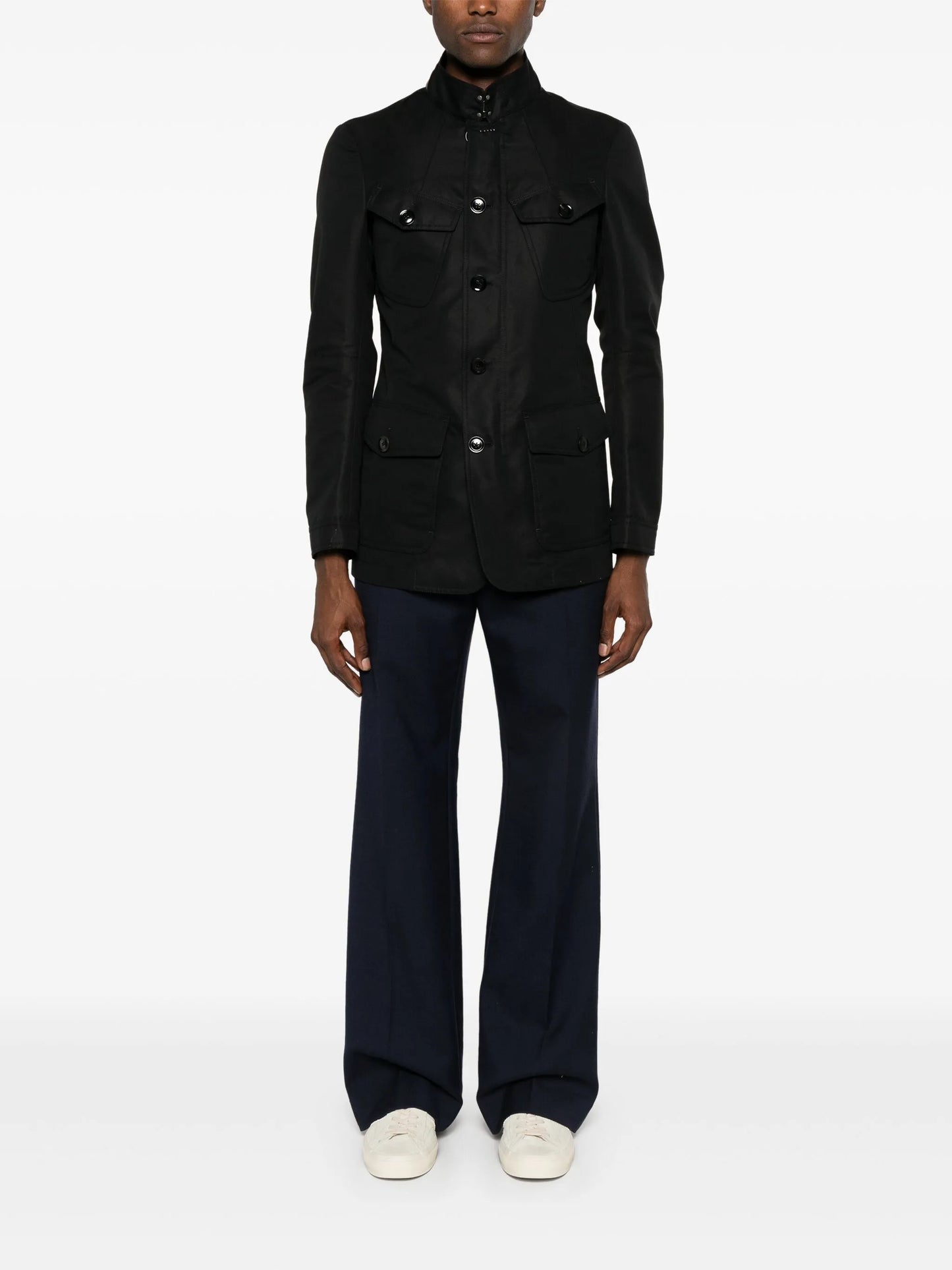 Compact military jacket