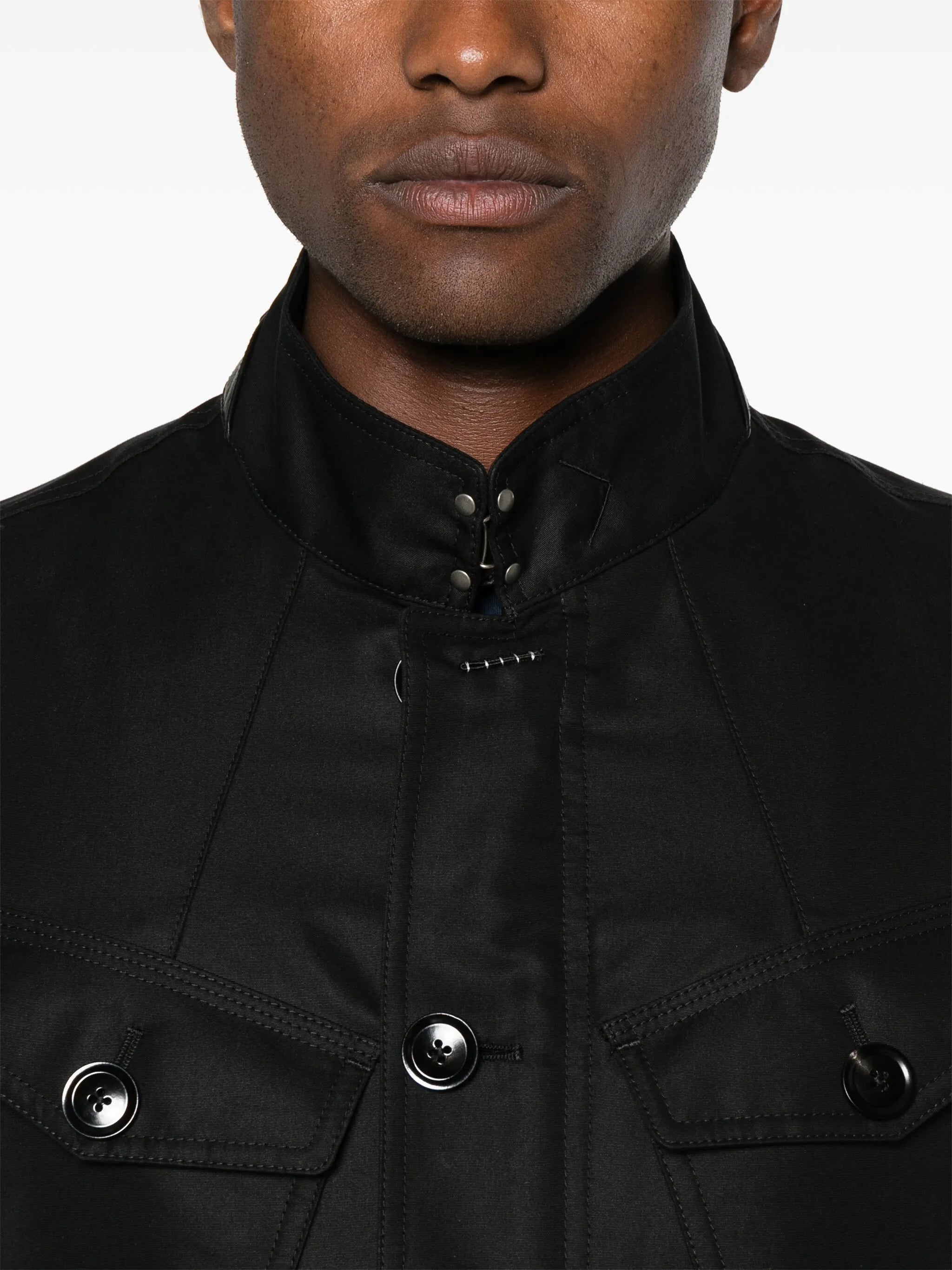 Compact military jacket