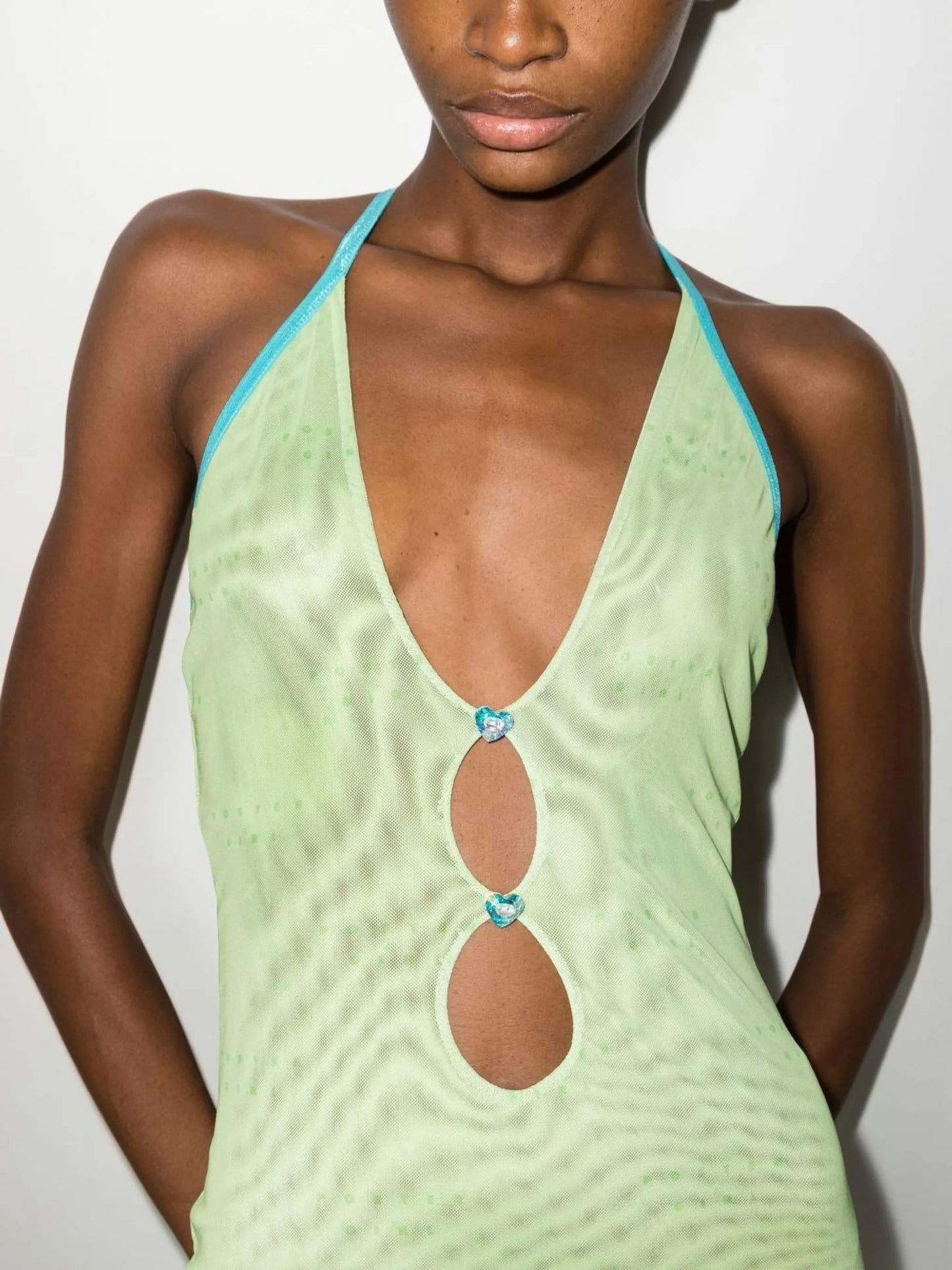 Gretchen cut-out minidress