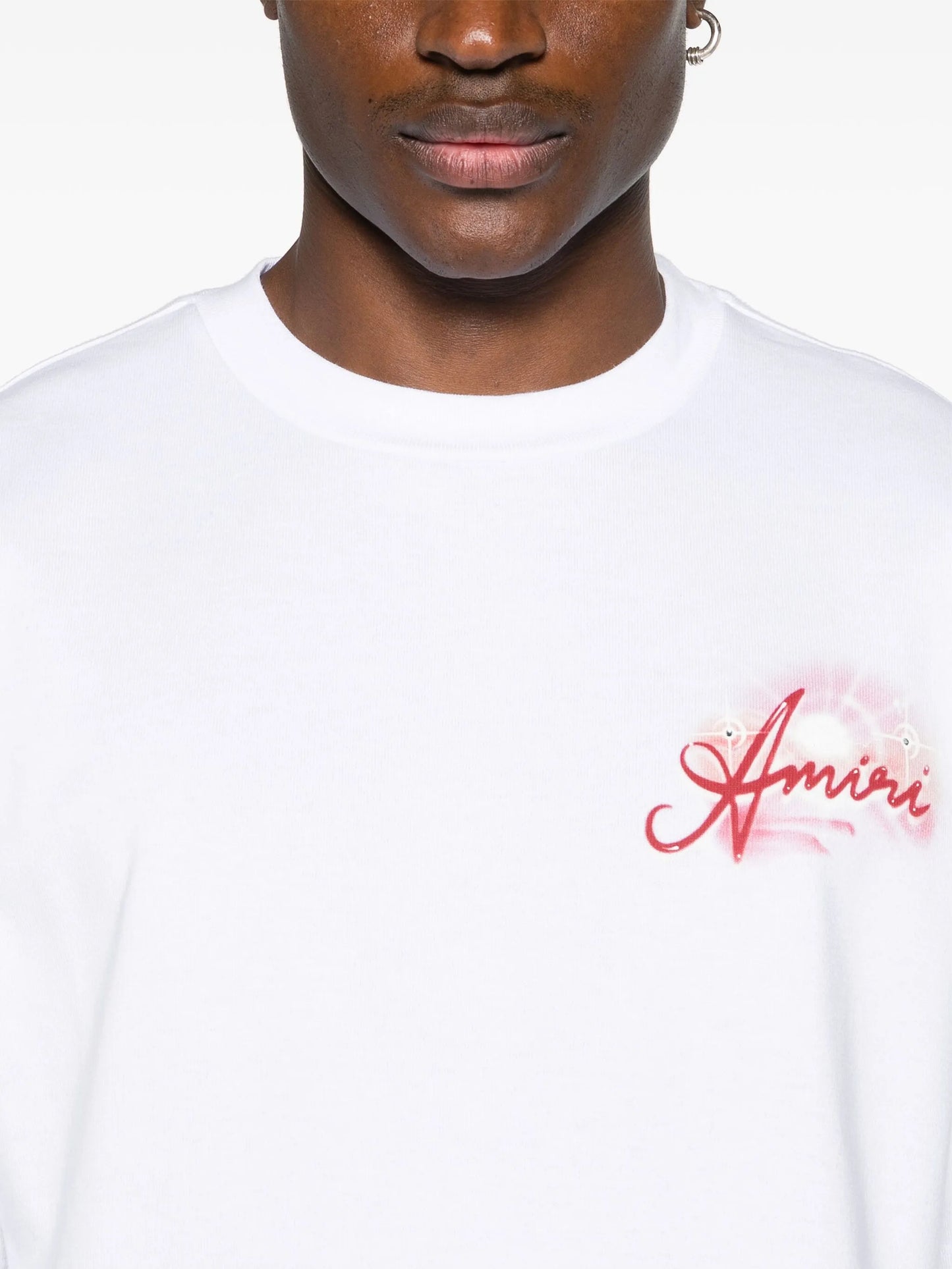 Paradise Airbrush cotton T-shirt