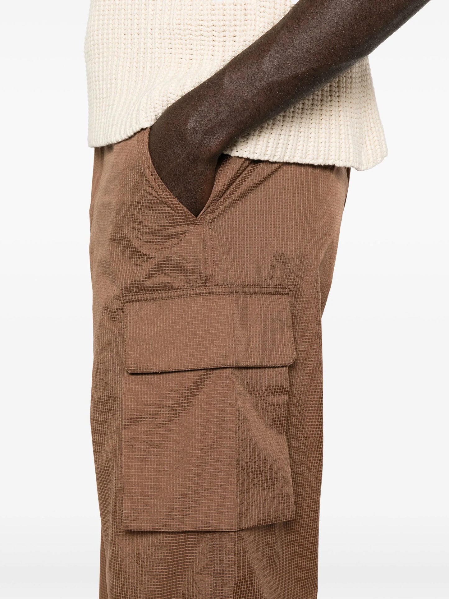 ripstop straight cargo trousers