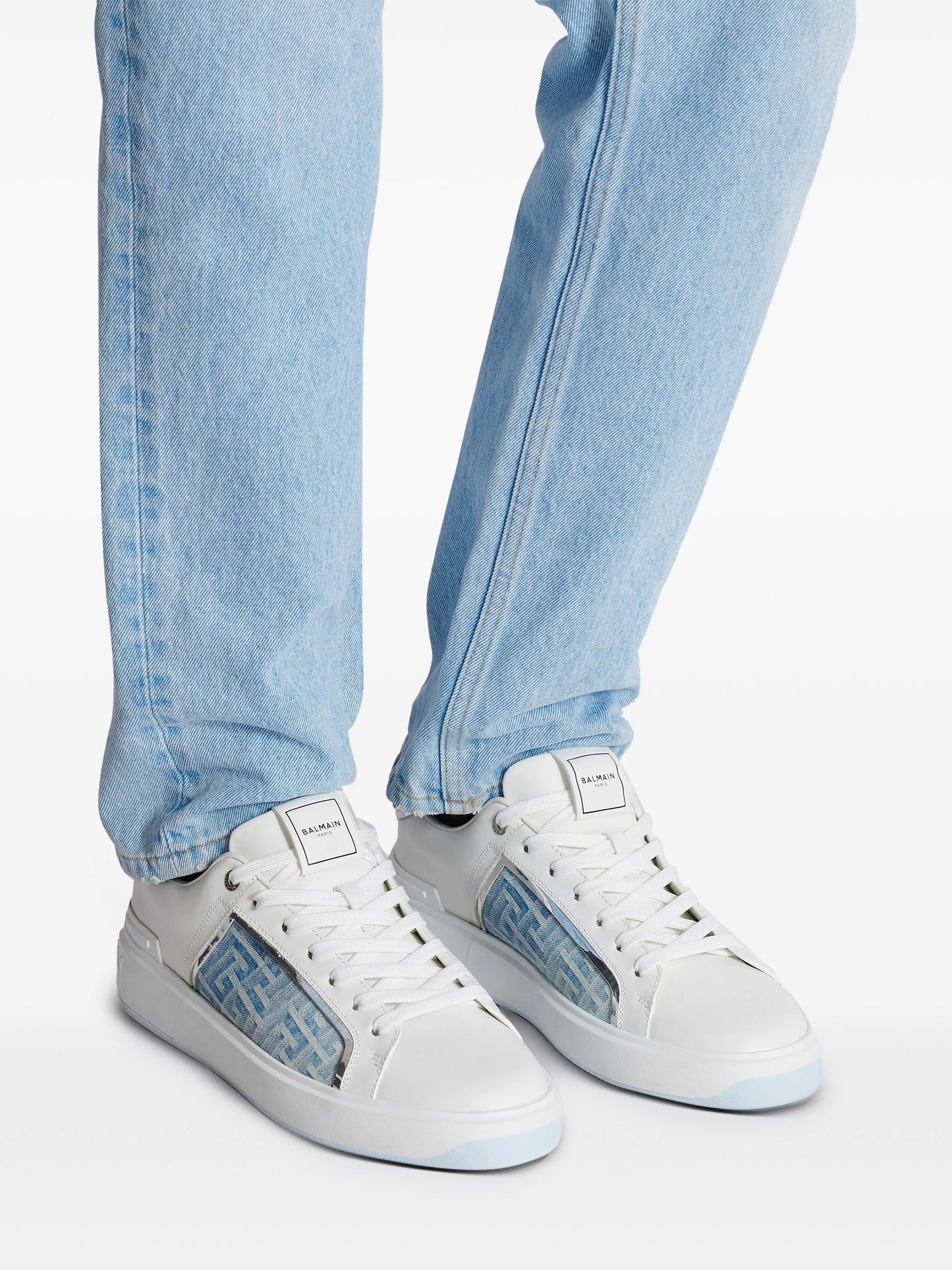B-Court leather sneakers