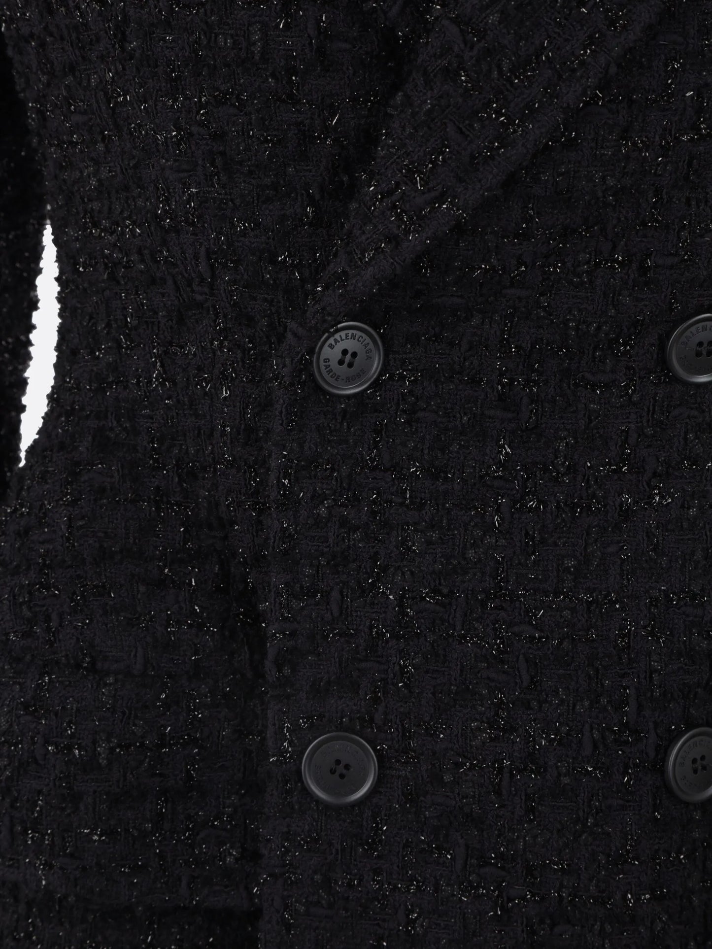 Hourglass tweed blazer