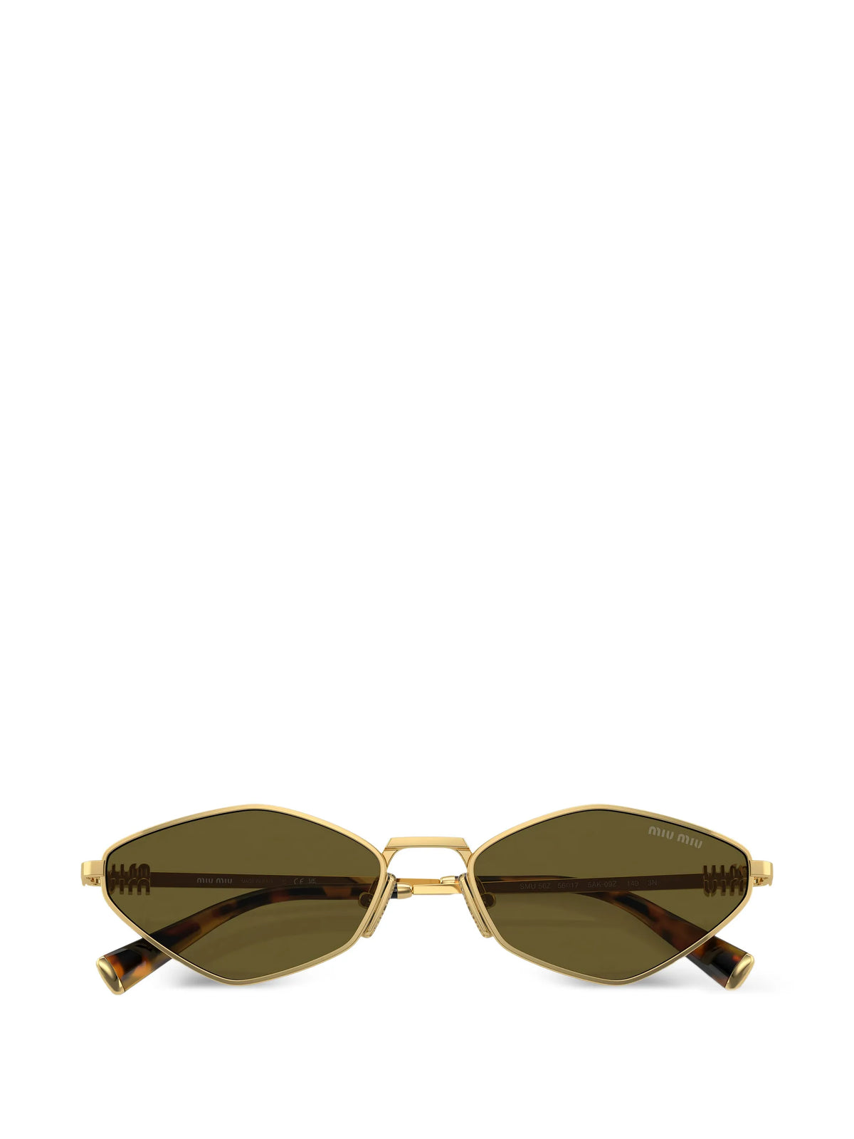 geometric-frame sunglasses