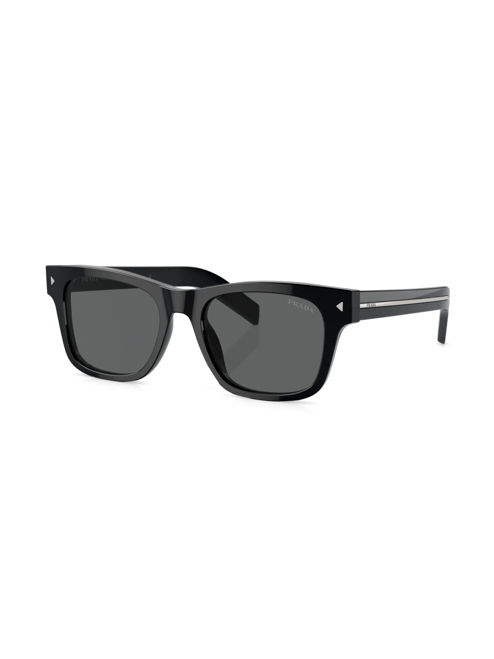 logo-engraved square-frame sunglasses