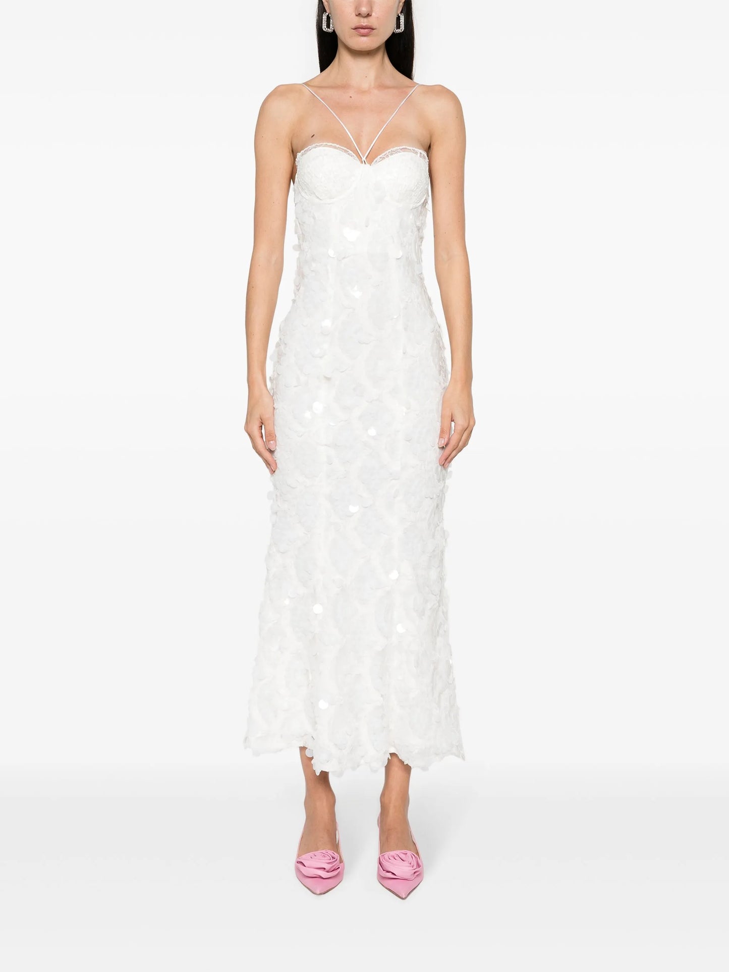 sequinned maxi dress