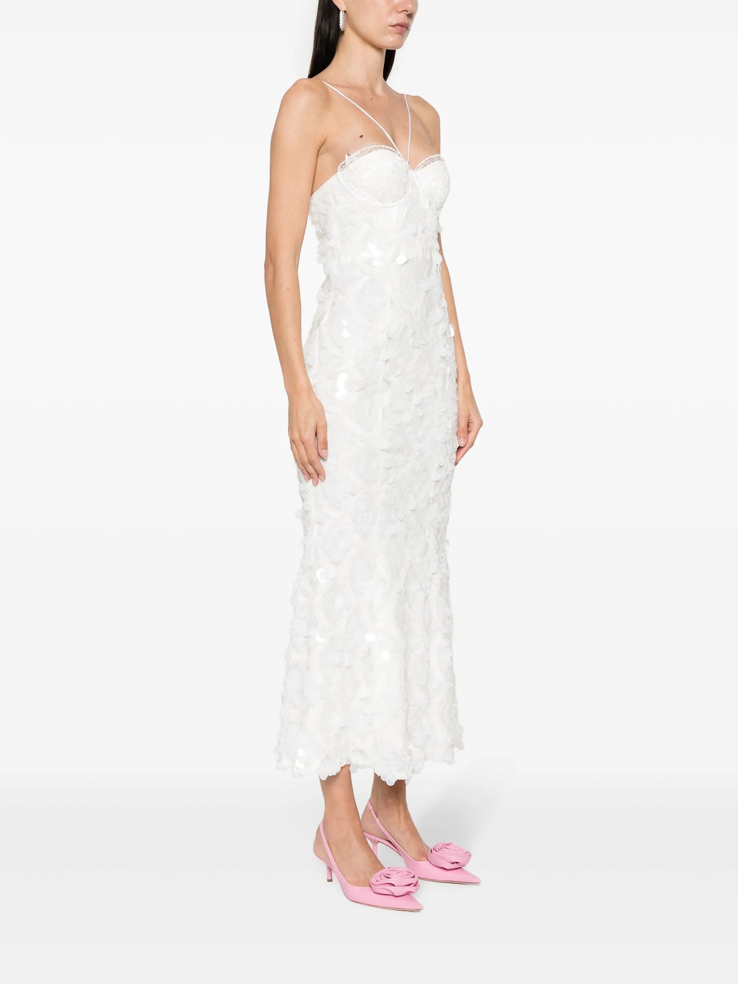 sequinned maxi dress