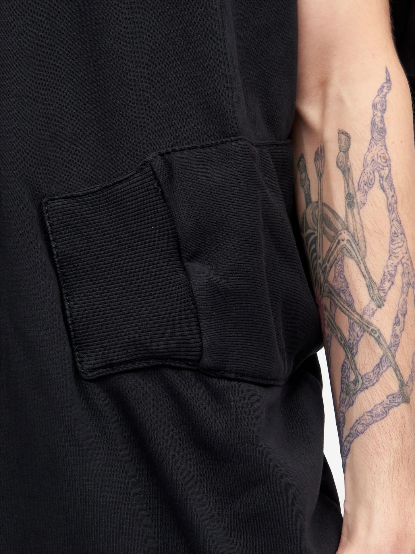 stitched-sleeves hoodie