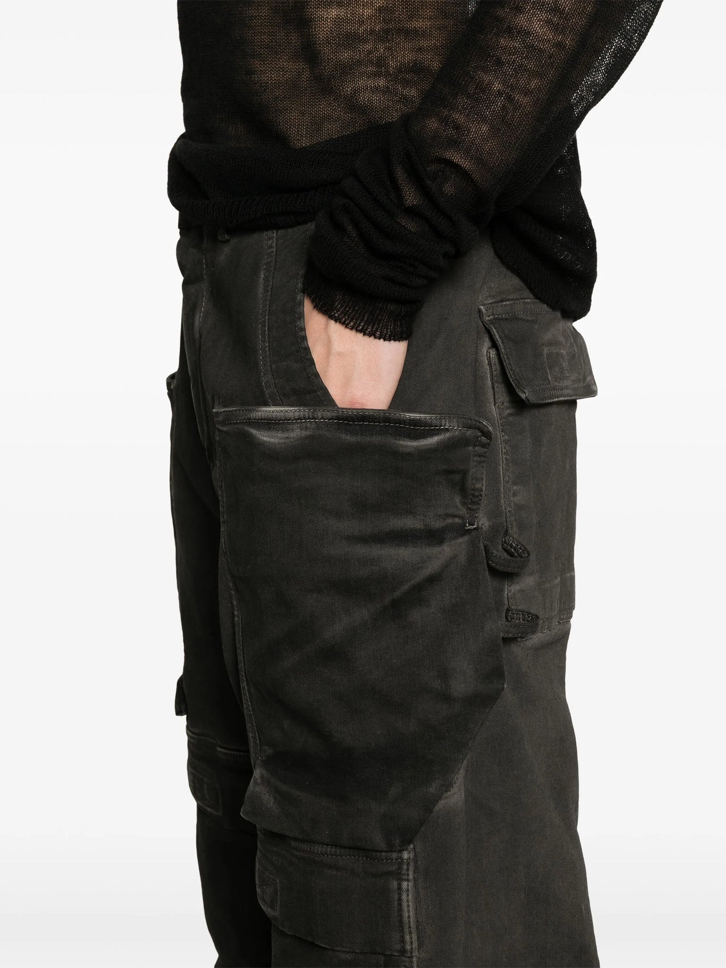 Stefan denim cargo pants