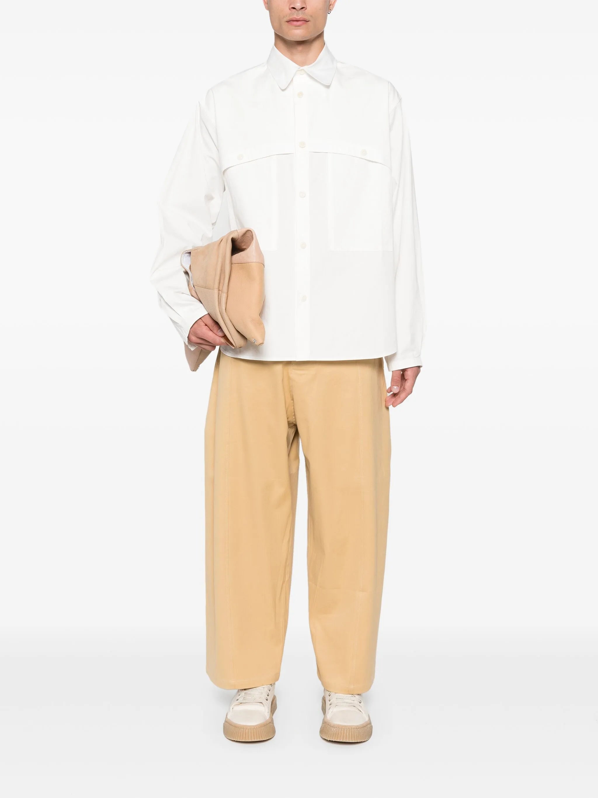 wide-leg trousers