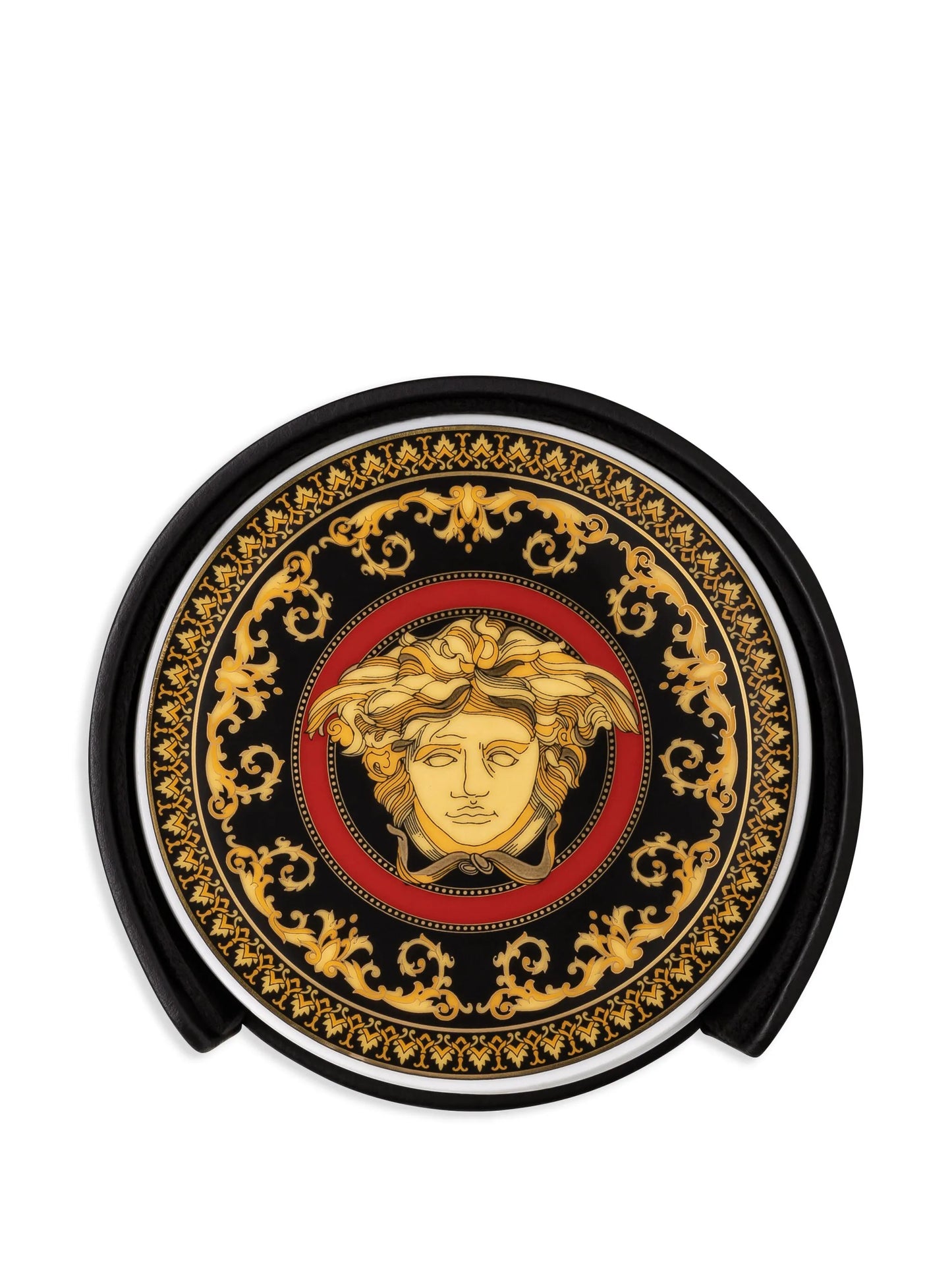 Medusa porcelain coasters (set of four)