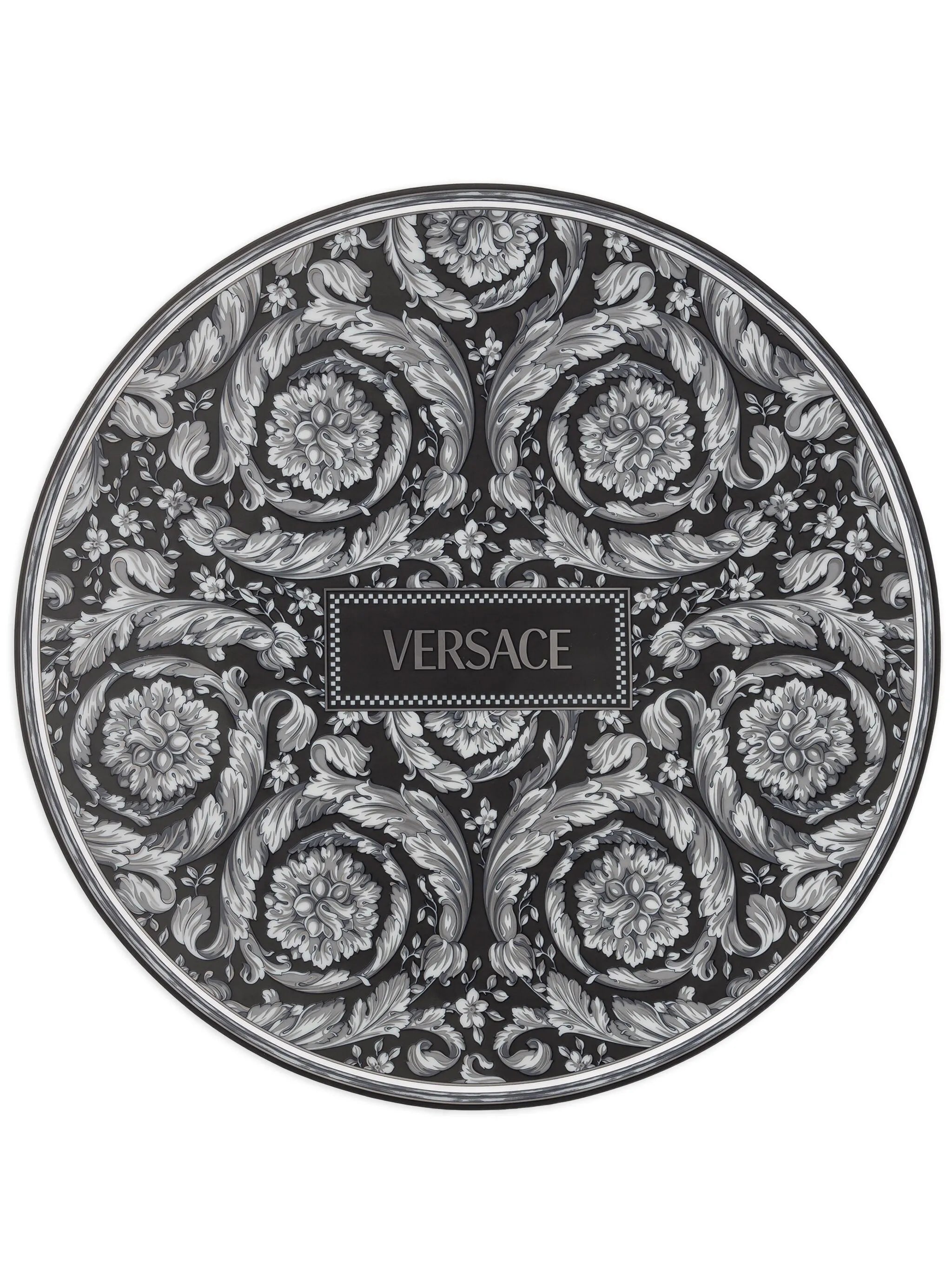 Barocco Haze serving plate