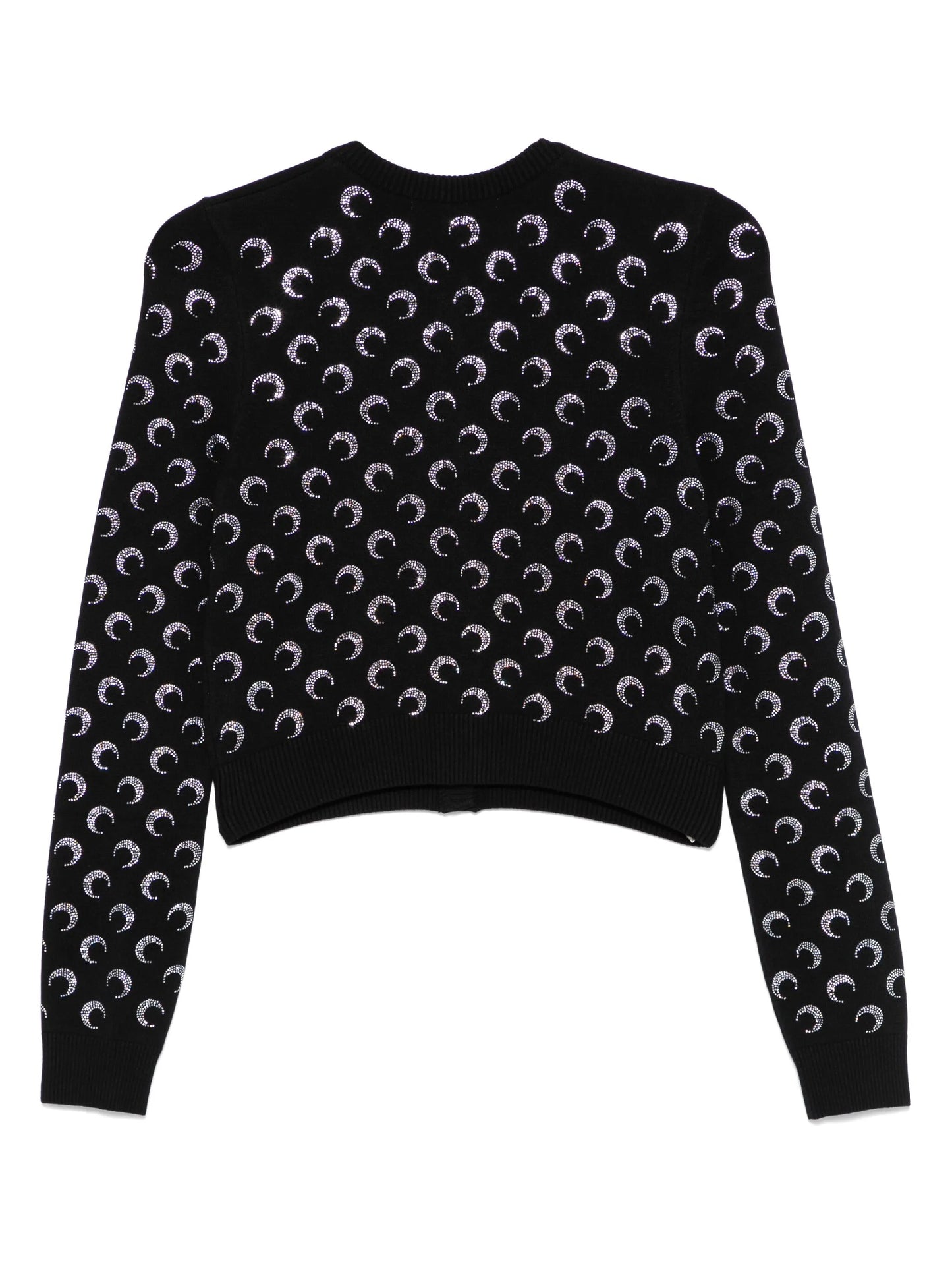Moon rhinestoned cardigan