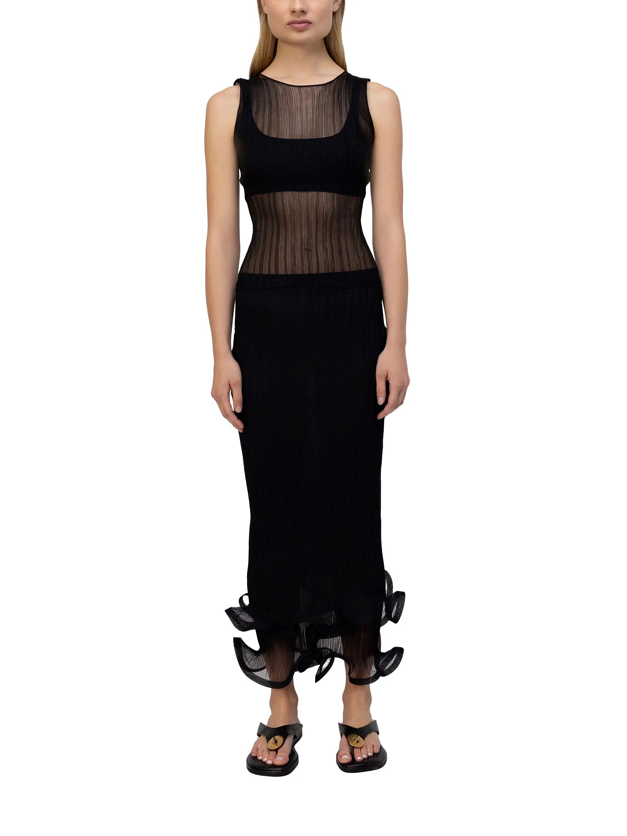 Oakley semi-sheer tank top