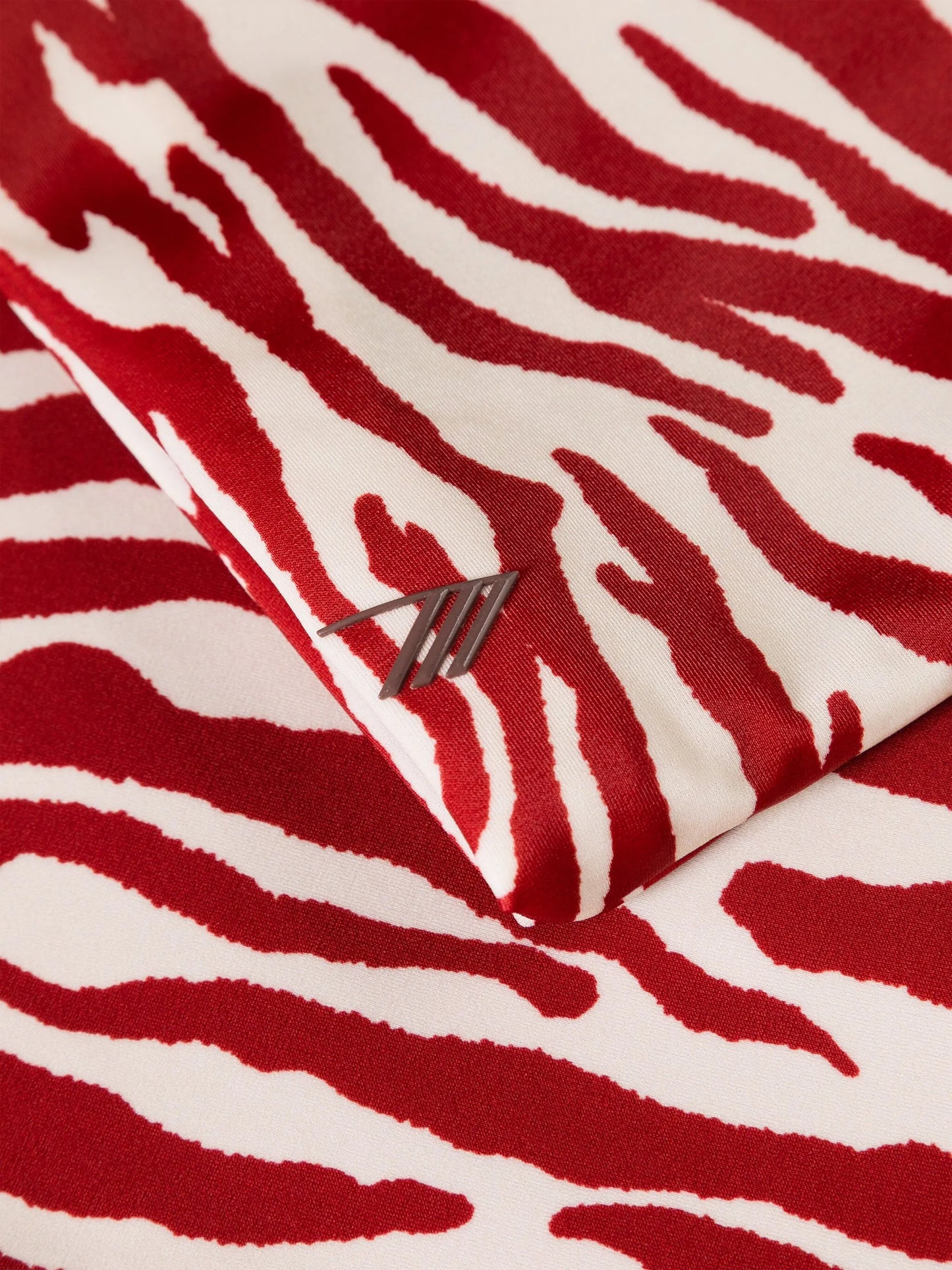 abstract-print skirt