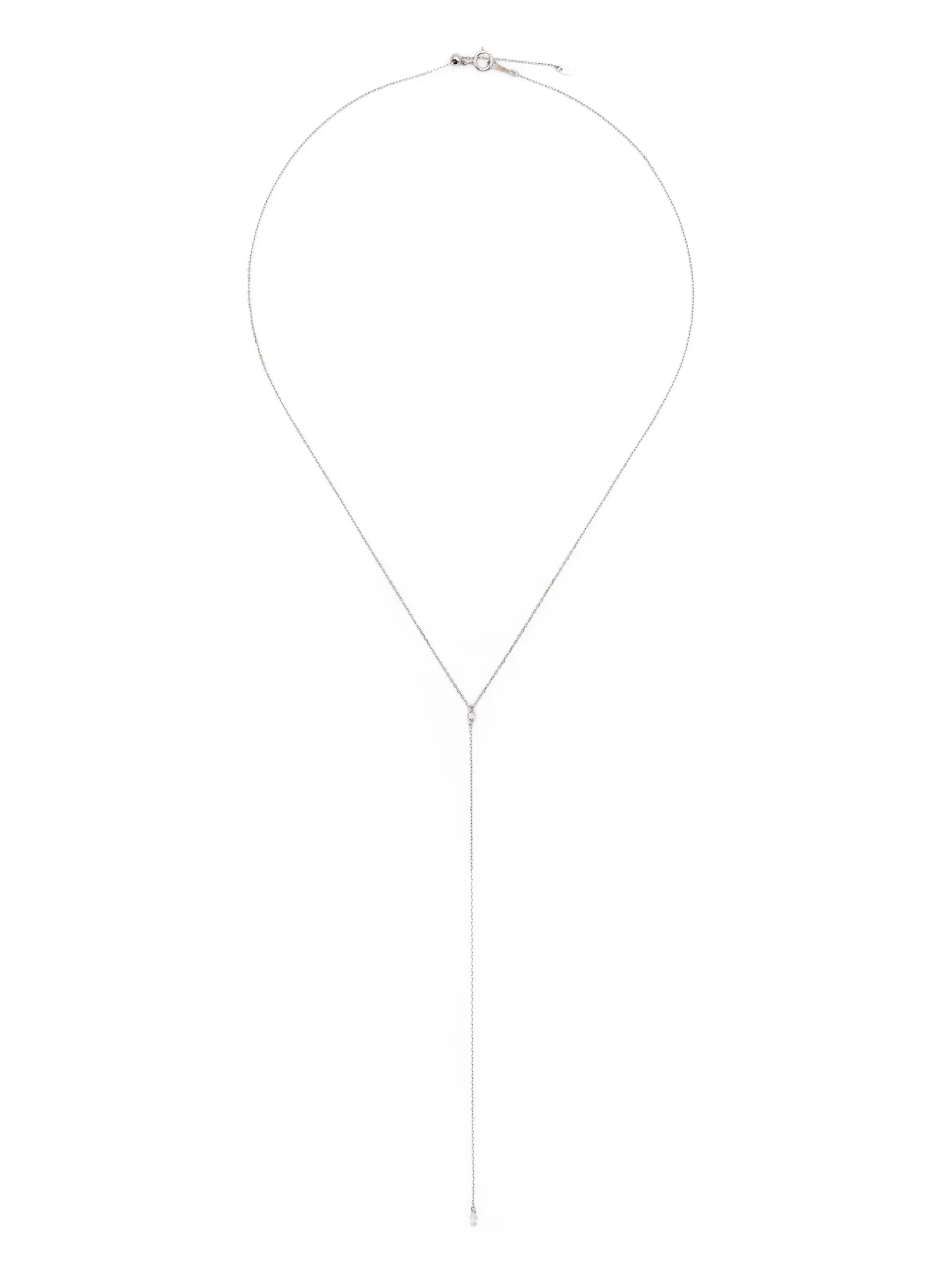 18kt white gold Danaé diamond necklace