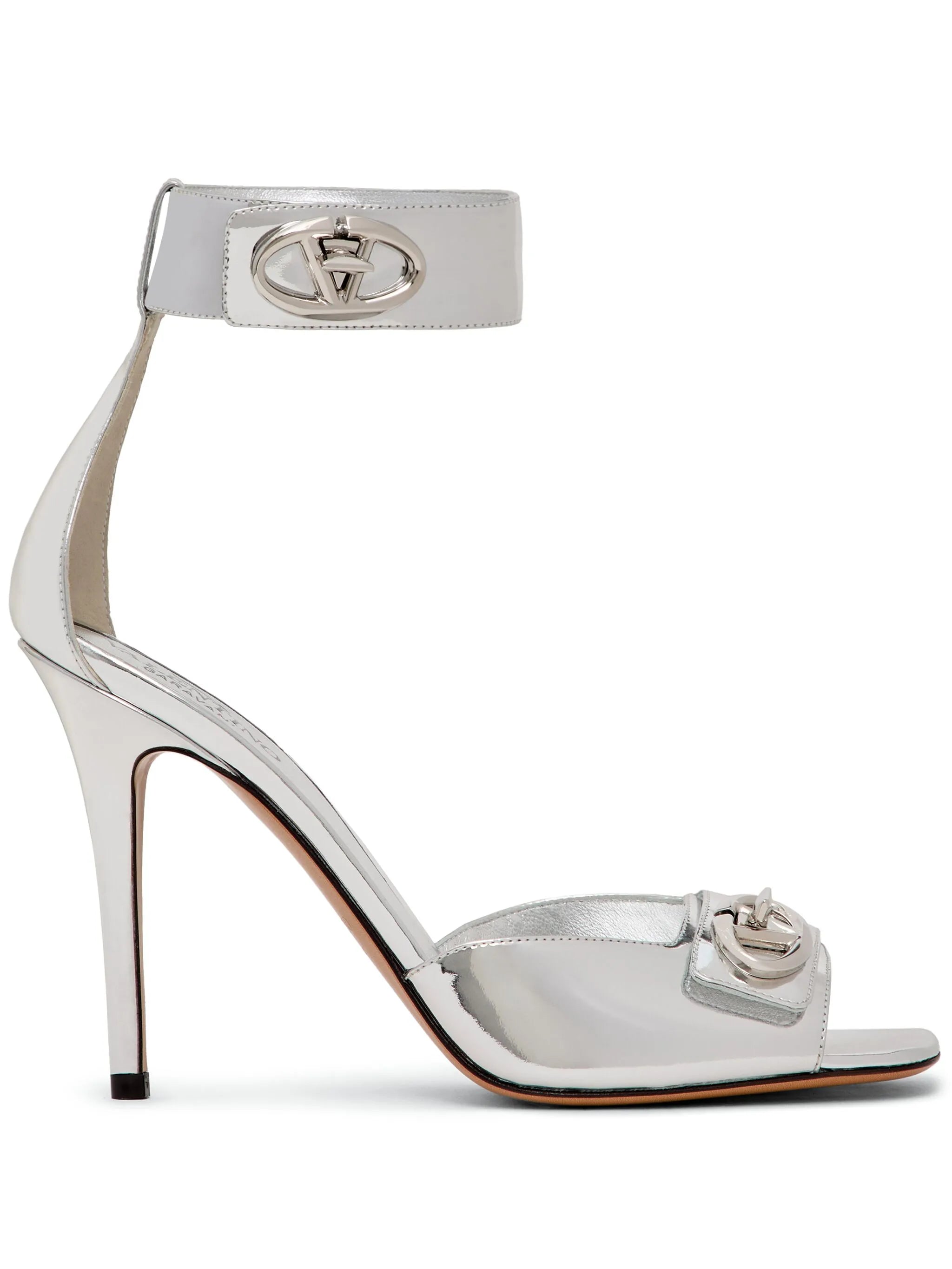 VLogo 100mm leather sandals