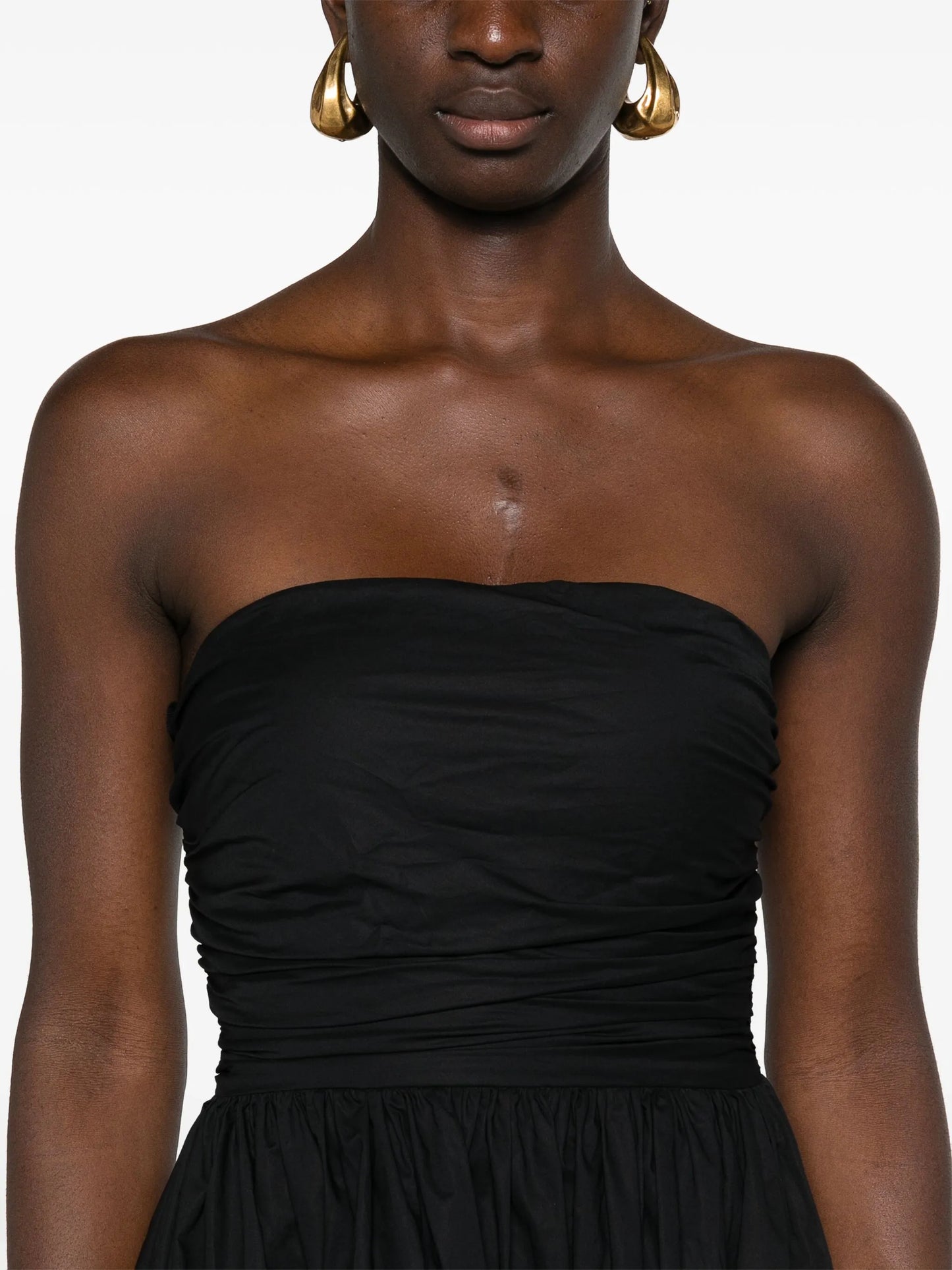 Aline strapless midi dress