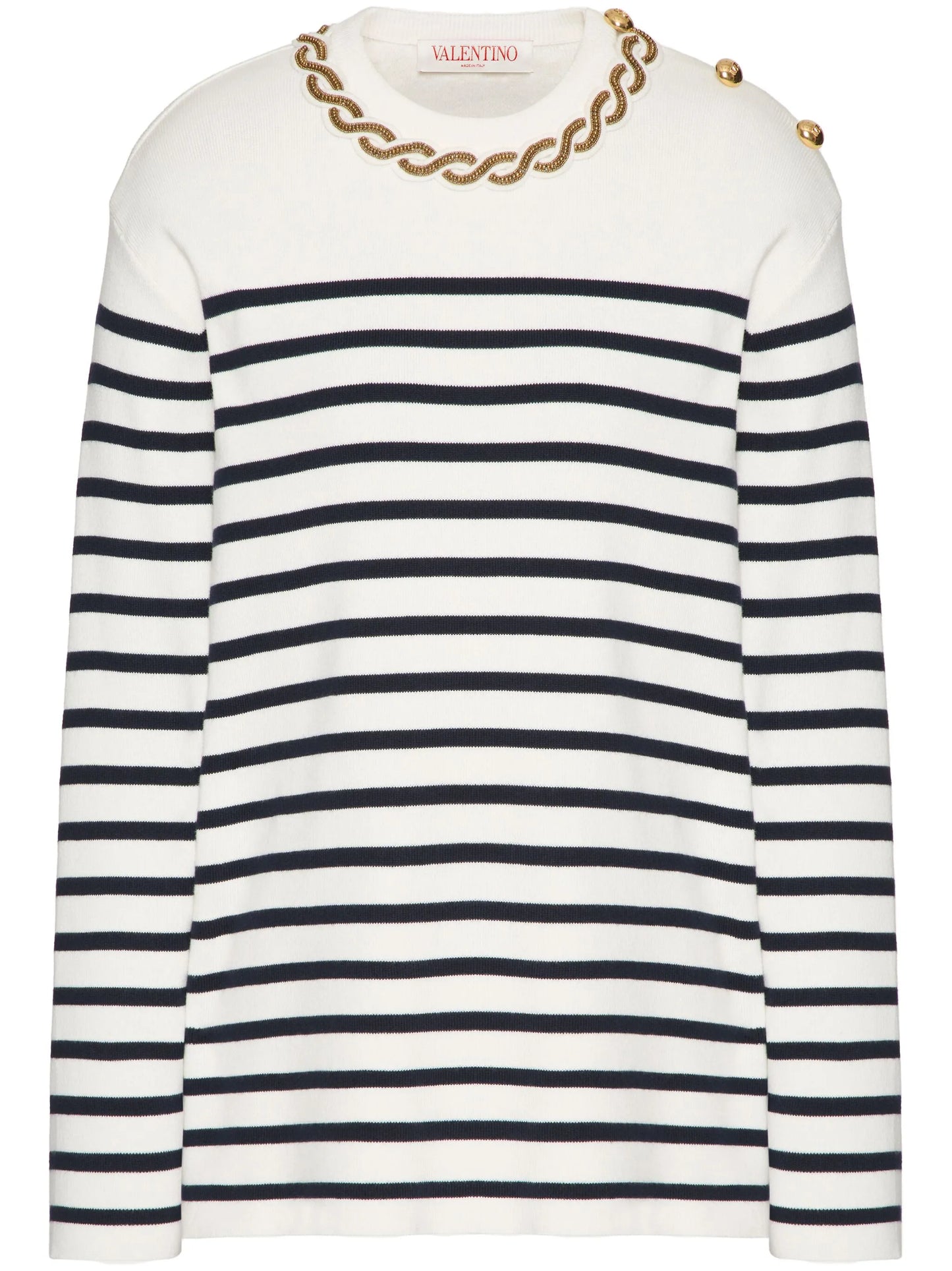 embroidered sweater